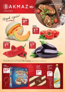 Bakmaz katalog akcija strana 1 – vrijedi od 12.8. do 18.8.2026.