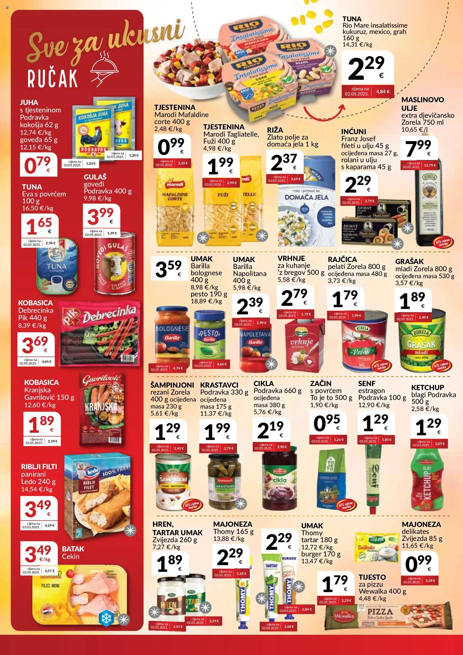 Bakmaz katalog akcija strana 4 – vrijedi od 5.8. do 11.8.2026.