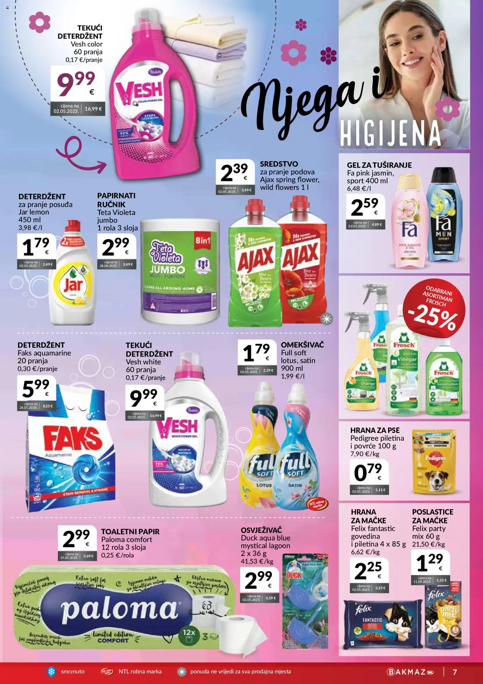 Bakmaz katalog akcija strana 7 – vrijedi od 12.8. do 18.8.2026.