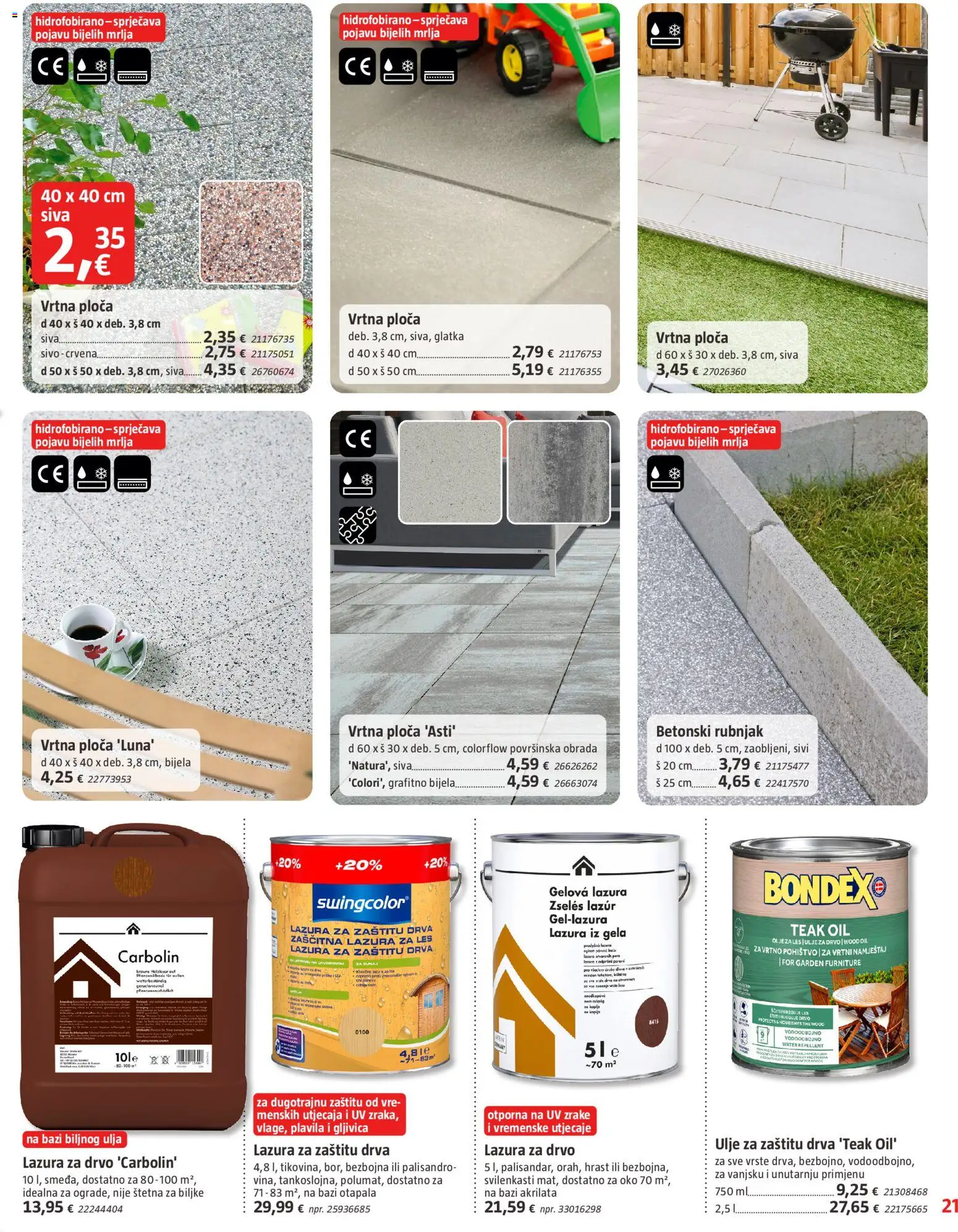 Bauhaus katalog akcija strana 21 – vrijedi od 29.7. do 18.8.2026.