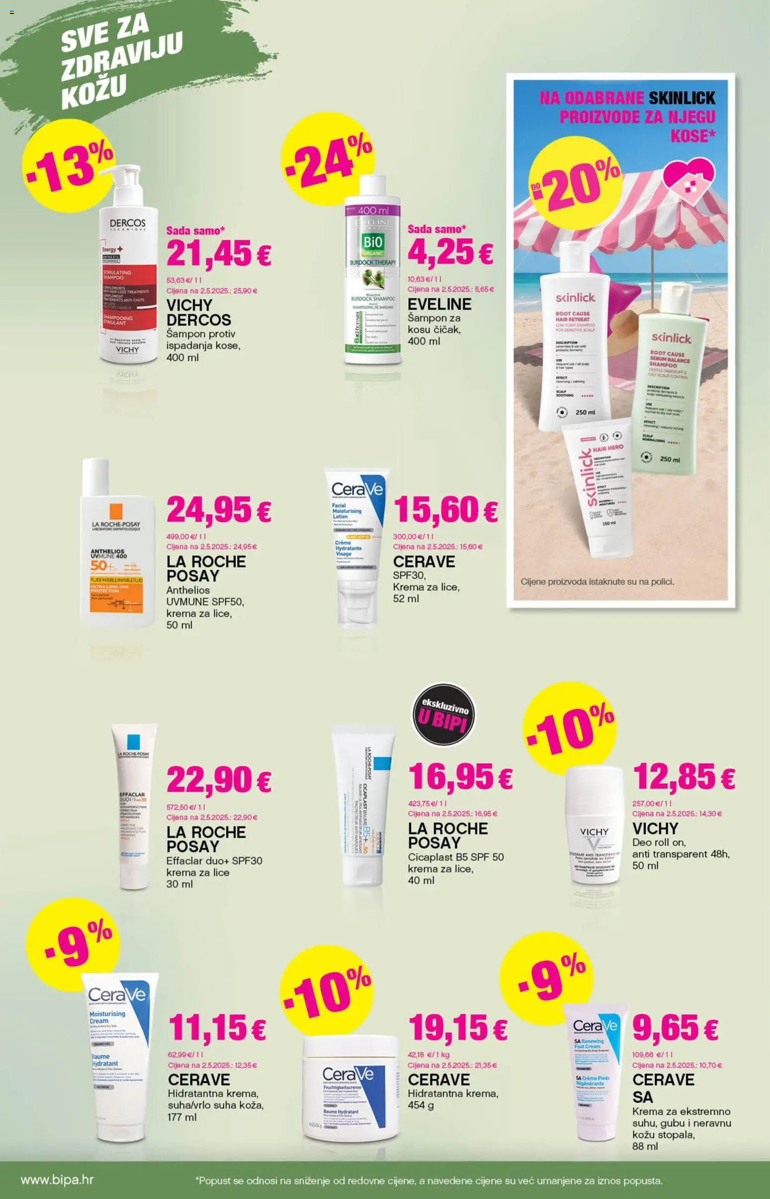 Bipa katalog akcija strana 12 – vrijedi od 6.8. do 19.8.2026.