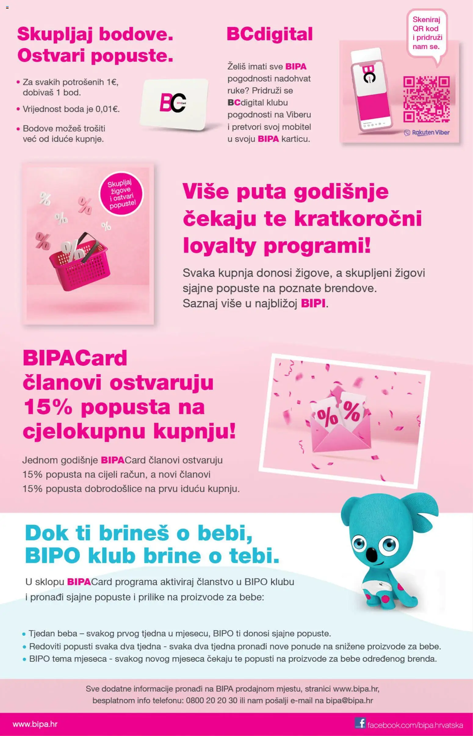Bipa katalog akcija strana 14 – vrijedi od 1.7. do 31.8.2026.