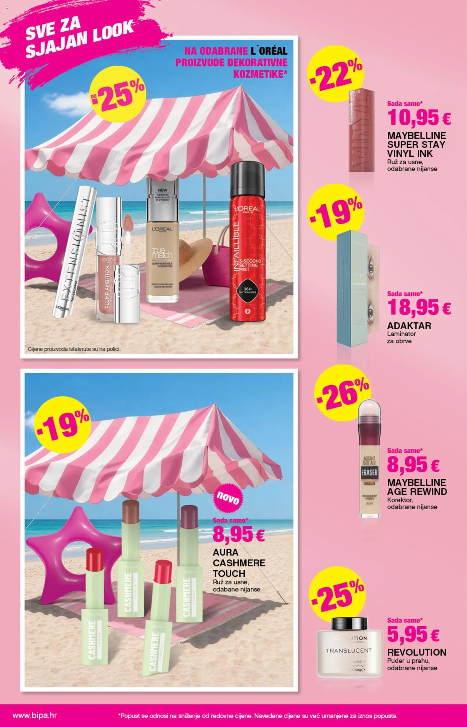 Bipa katalog akcija strana 2 – vrijedi od 23.7. do 5.8.2026.