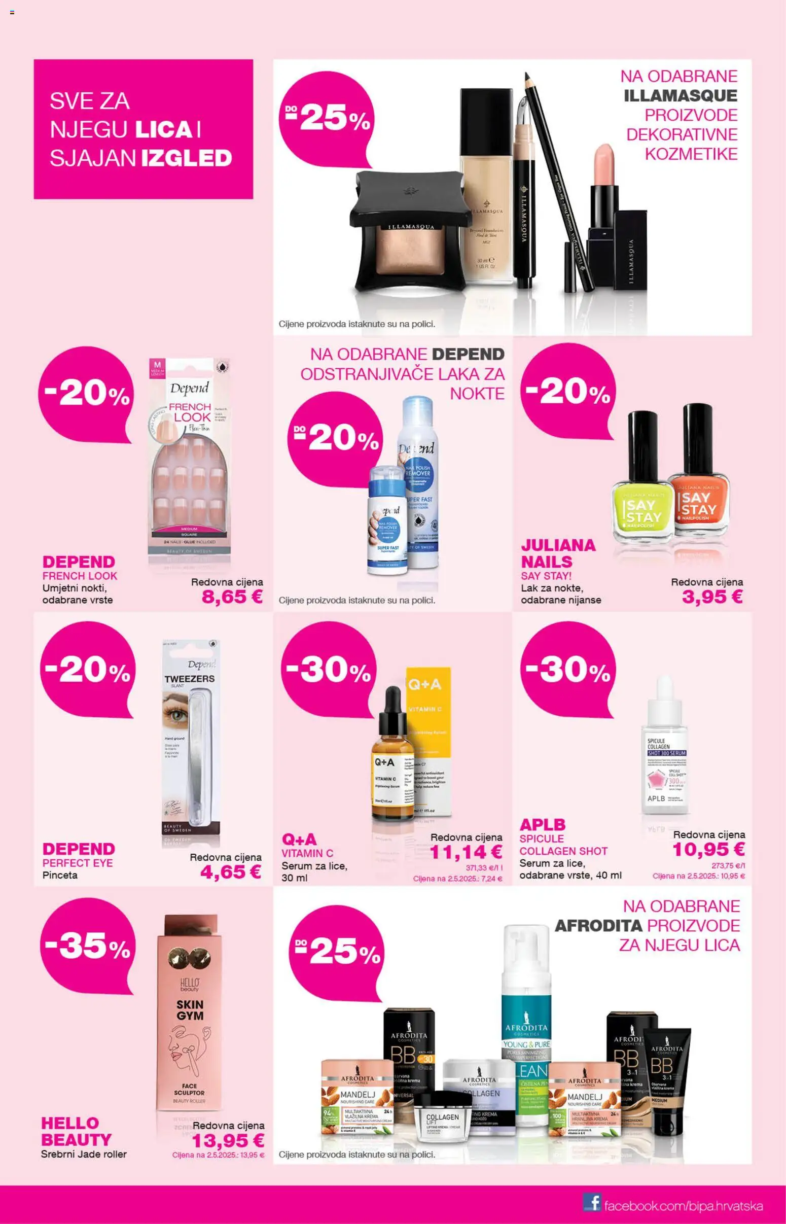 Bipa katalog akcija strana 3 – vrijedi od 1.7. do 31.8.2026.