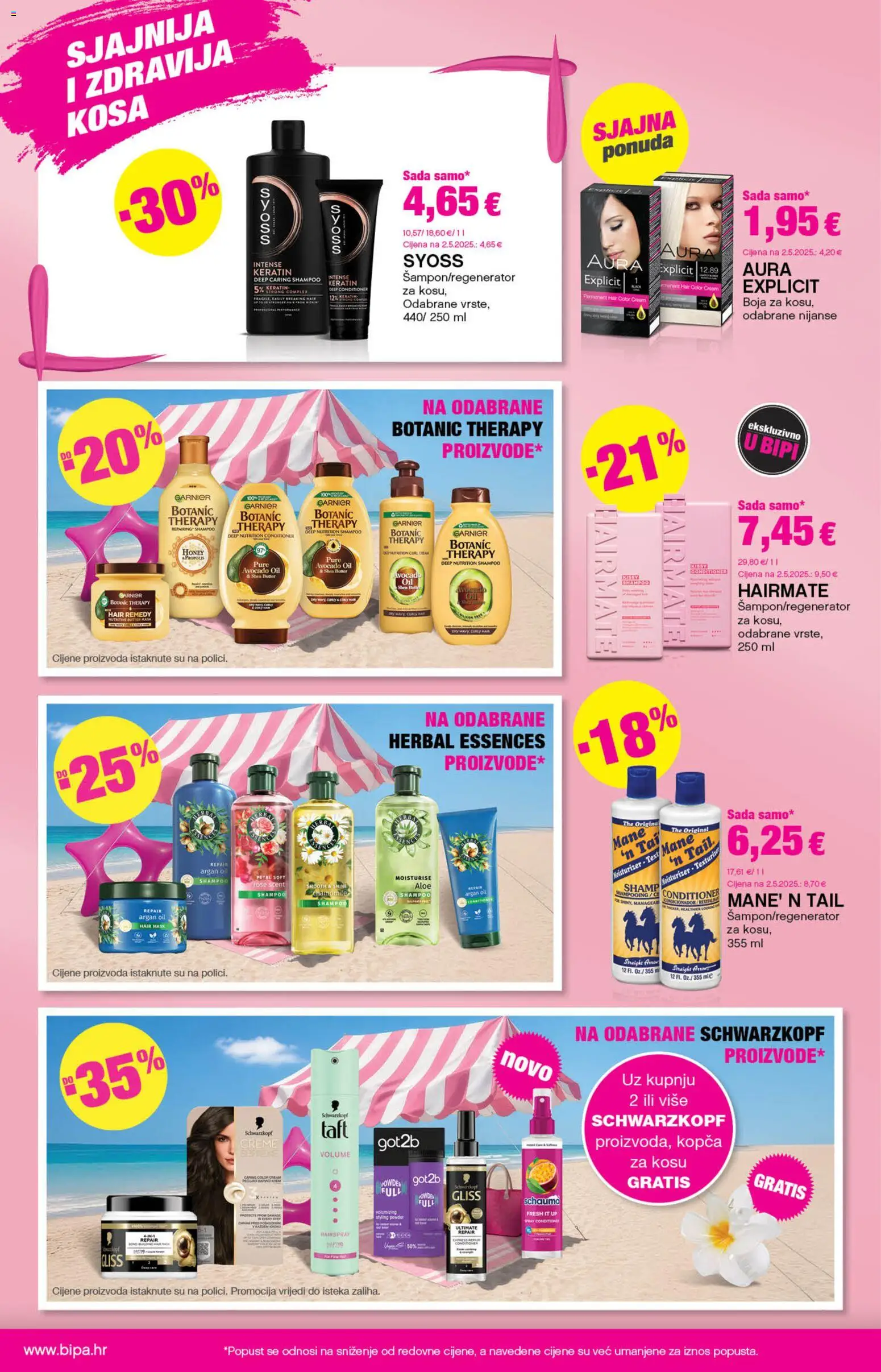 Bipa katalog akcija strana 6 – vrijedi od 6.8. do 19.8.2026.