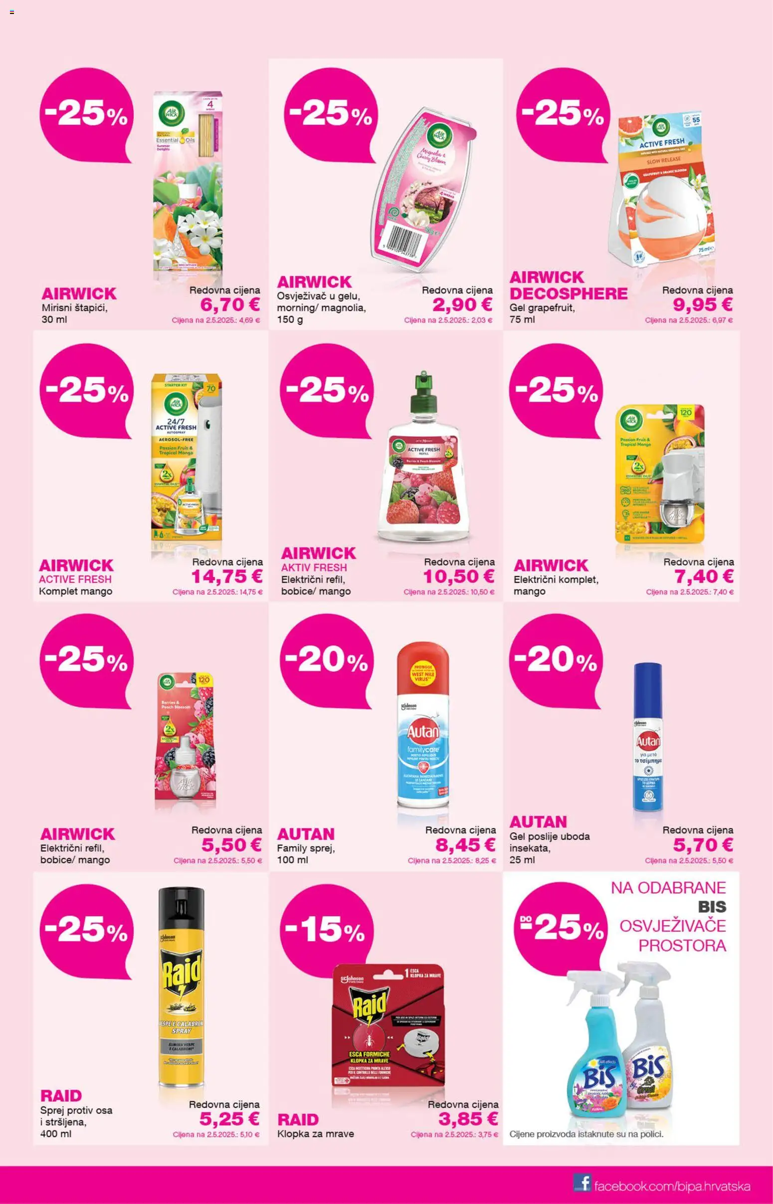 Bipa katalog akcija strana 9 – vrijedi od 1.7. do 31.8.2026.