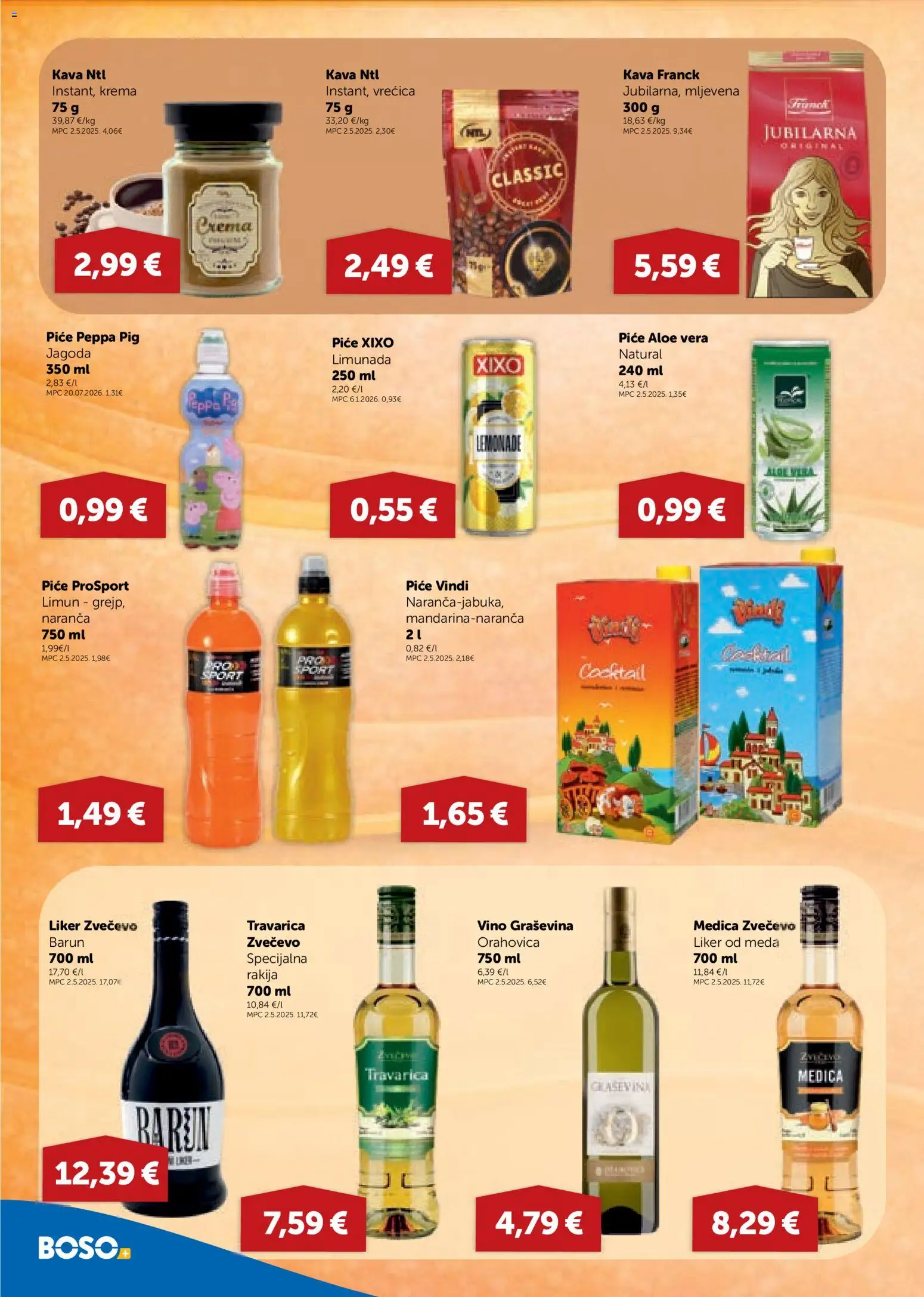Boso katalog akcija strana 10 – vrijedi od 6.8. do 12.8.2026.