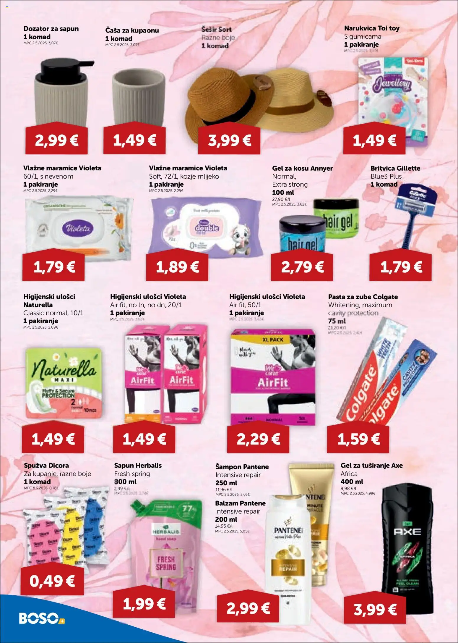 Boso katalog akcija strana 12 – vrijedi od 6.8. do 12.8.2026.