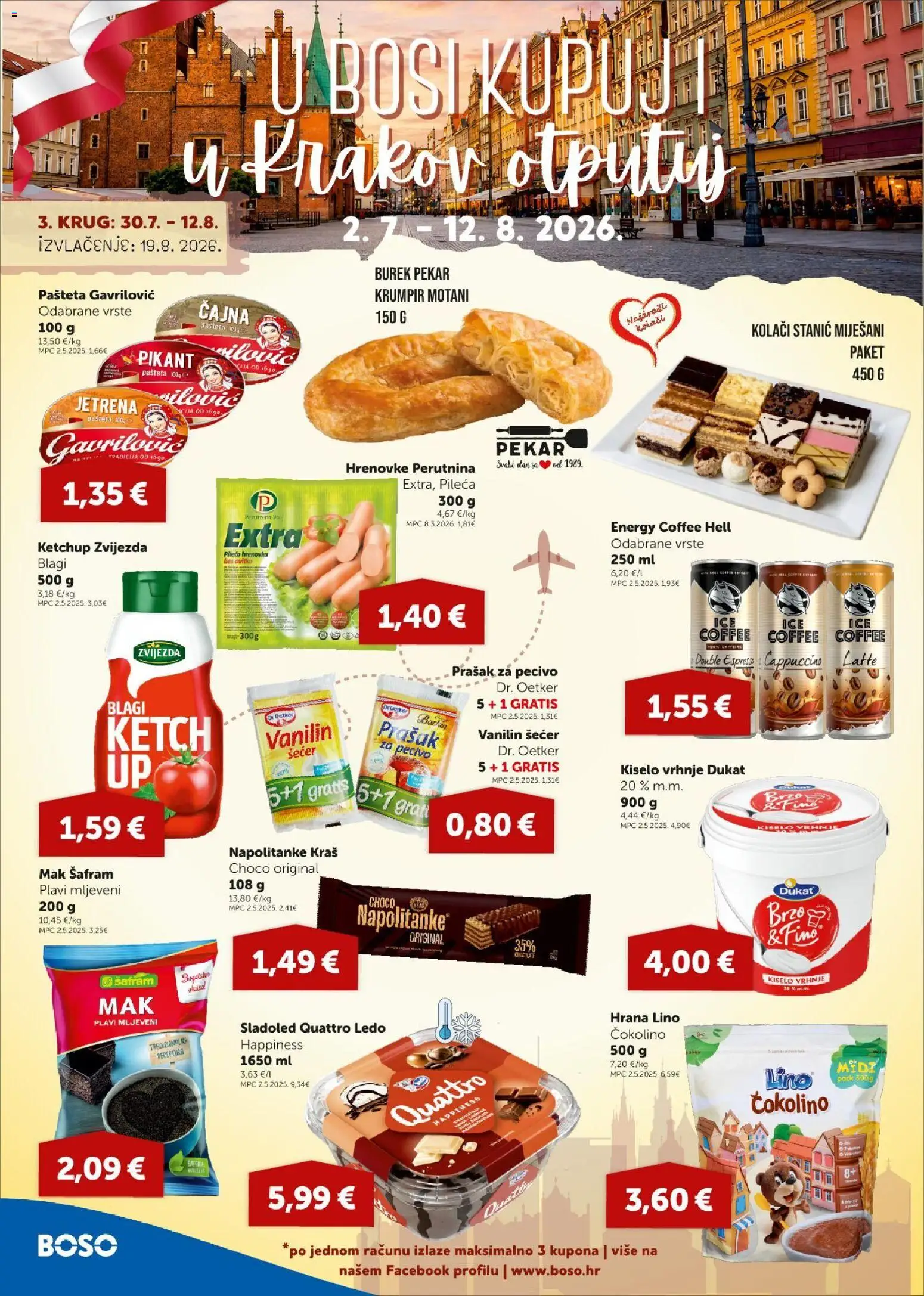 Boso katalog akcija strana 12 – vrijedi od 30.7. do 12.8.2026.