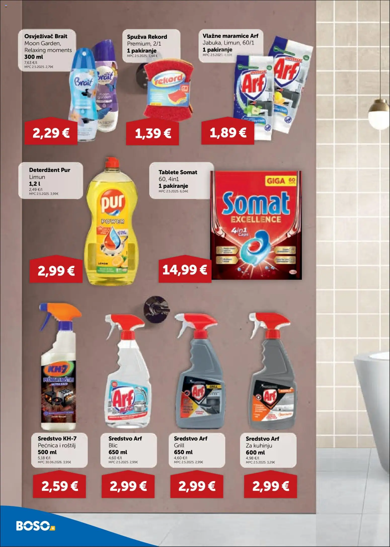 Boso katalog akcija strana 14 – vrijedi od 6.8. do 12.8.2026.