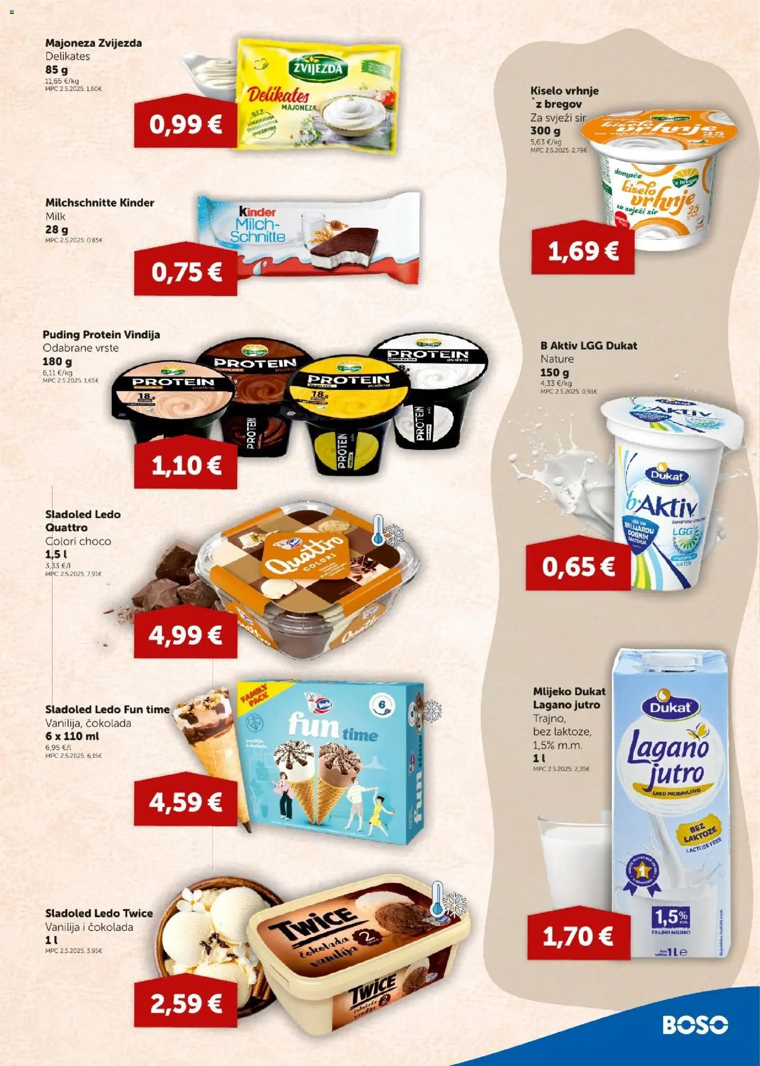 Boso katalog akcija strana 5 – vrijedi od 30.7. do 12.8.2026.