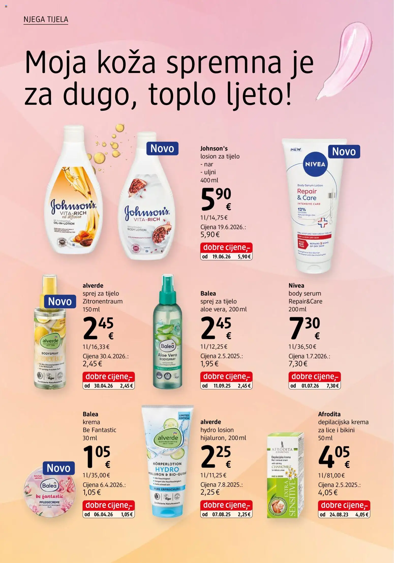 dm katalog akcija strana 12 – vrijedi od 1.8. do 31.8.2026.