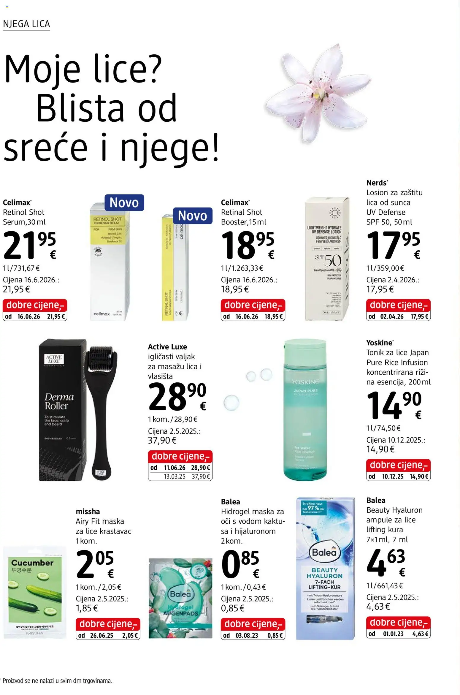 dm katalog akcija strana 20 – vrijedi od 1.8. do 31.8.2026.