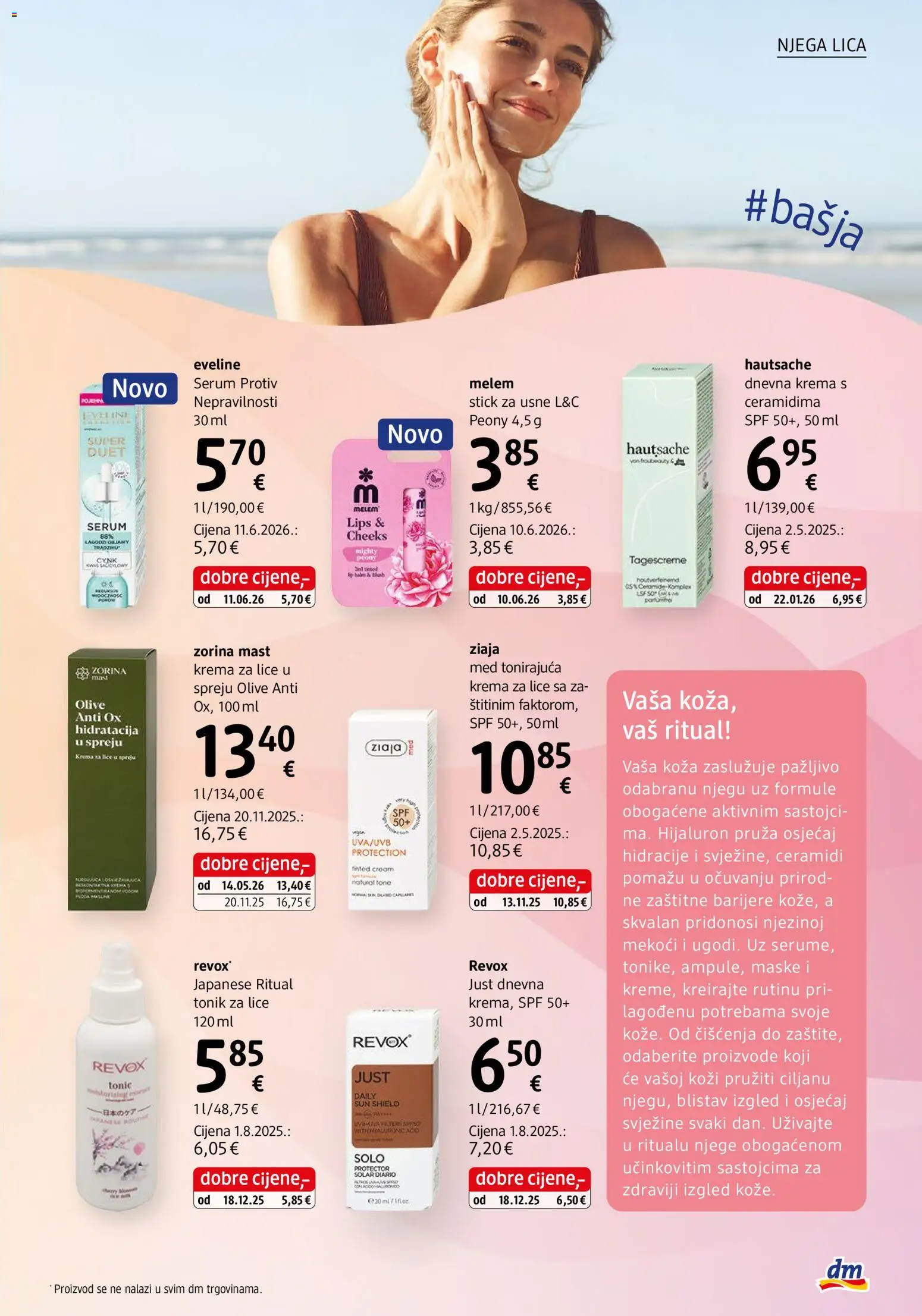 dm katalog akcija strana 21 – vrijedi od 1.8. do 31.8.2026.