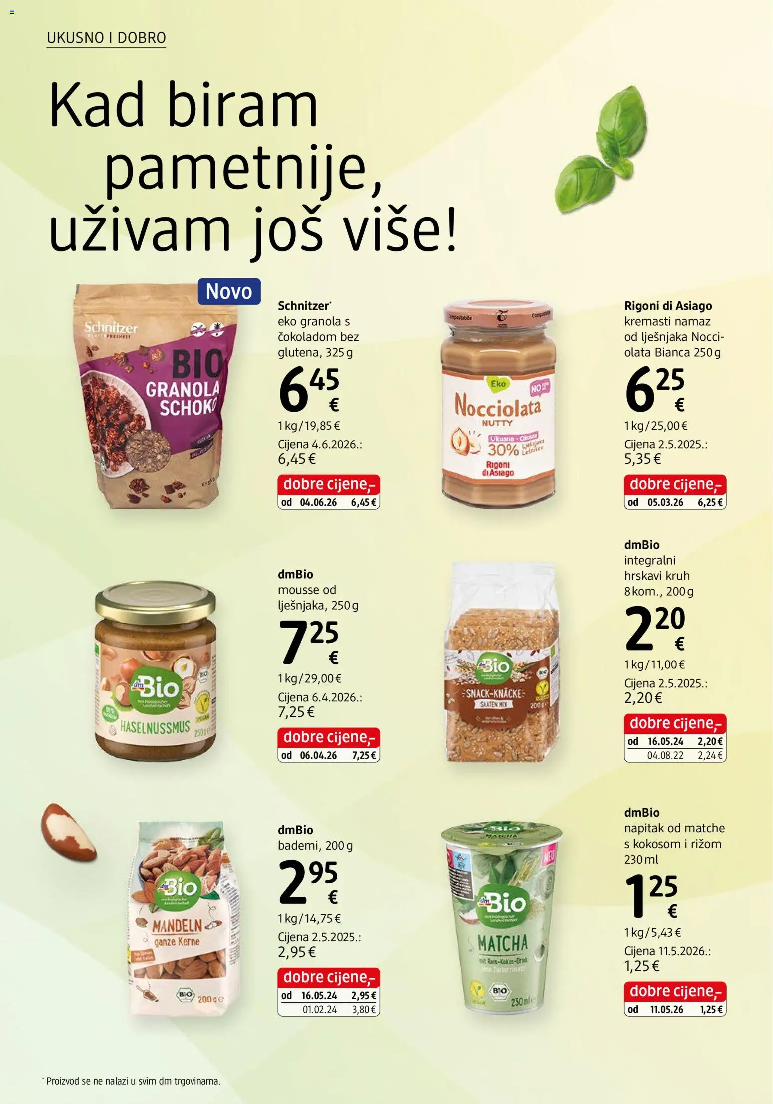 dm katalog akcija strana 30 – vrijedi od 1.8. do 31.8.2026.