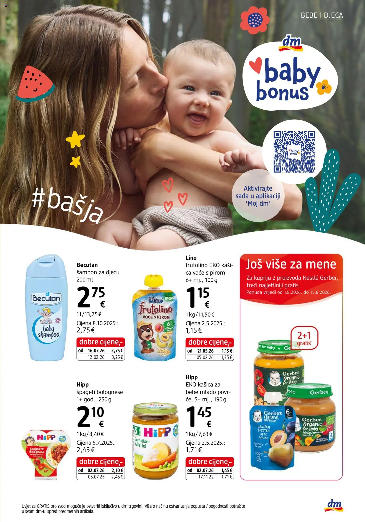 dm katalog akcija strana 33 – vrijedi od 1.8. do 31.8.2026.