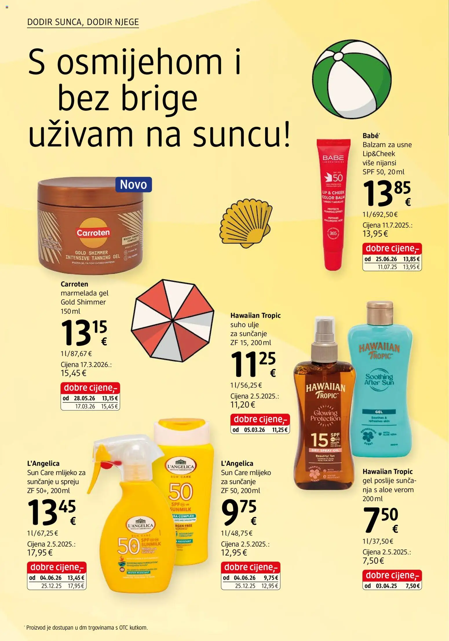 dm katalog akcija strana 6 – vrijedi od 1.8. do 31.8.2026.