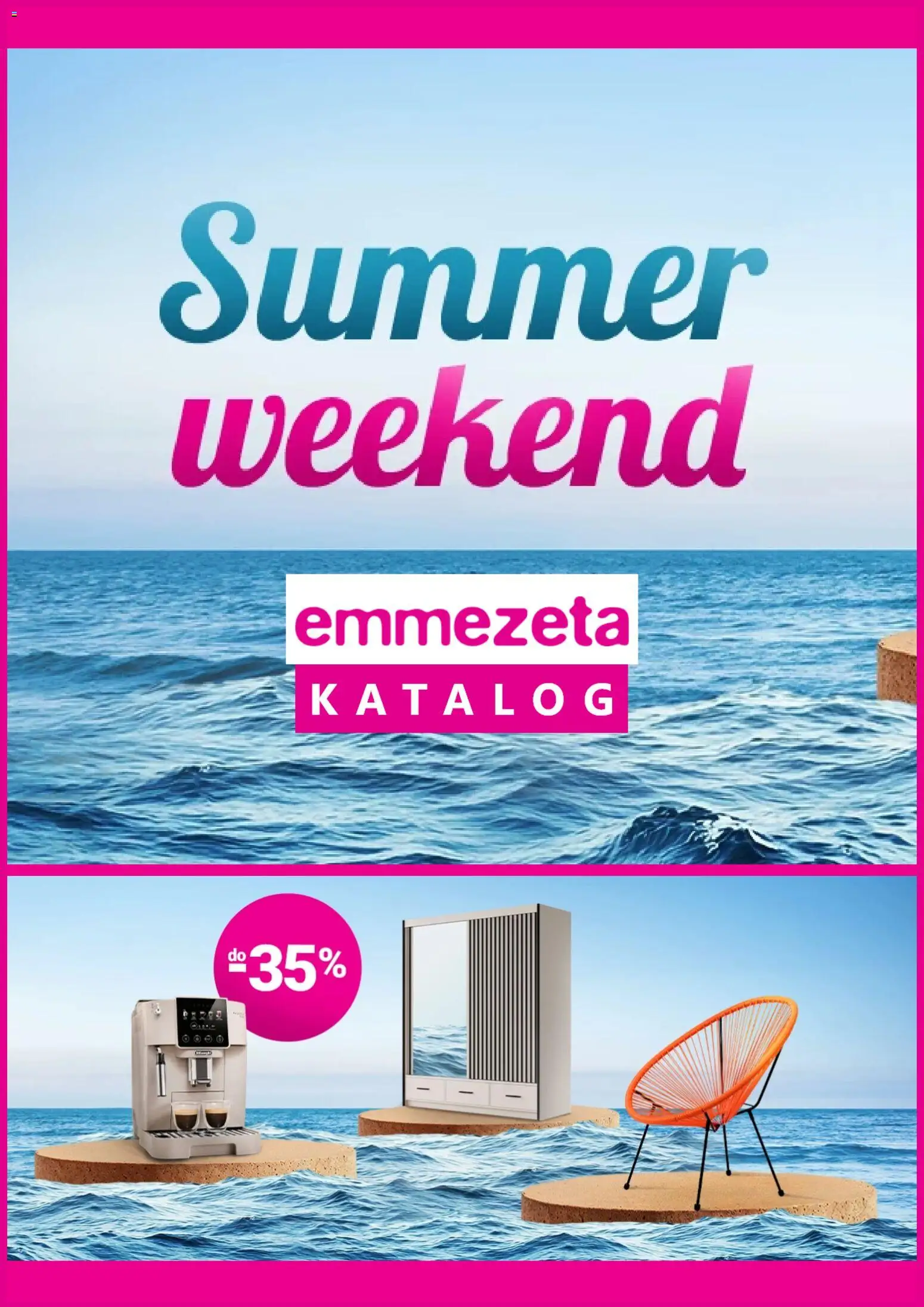 Emmezeta katalog akcija strana 1 – vrijedi od 3.8. do 5.8.2026.