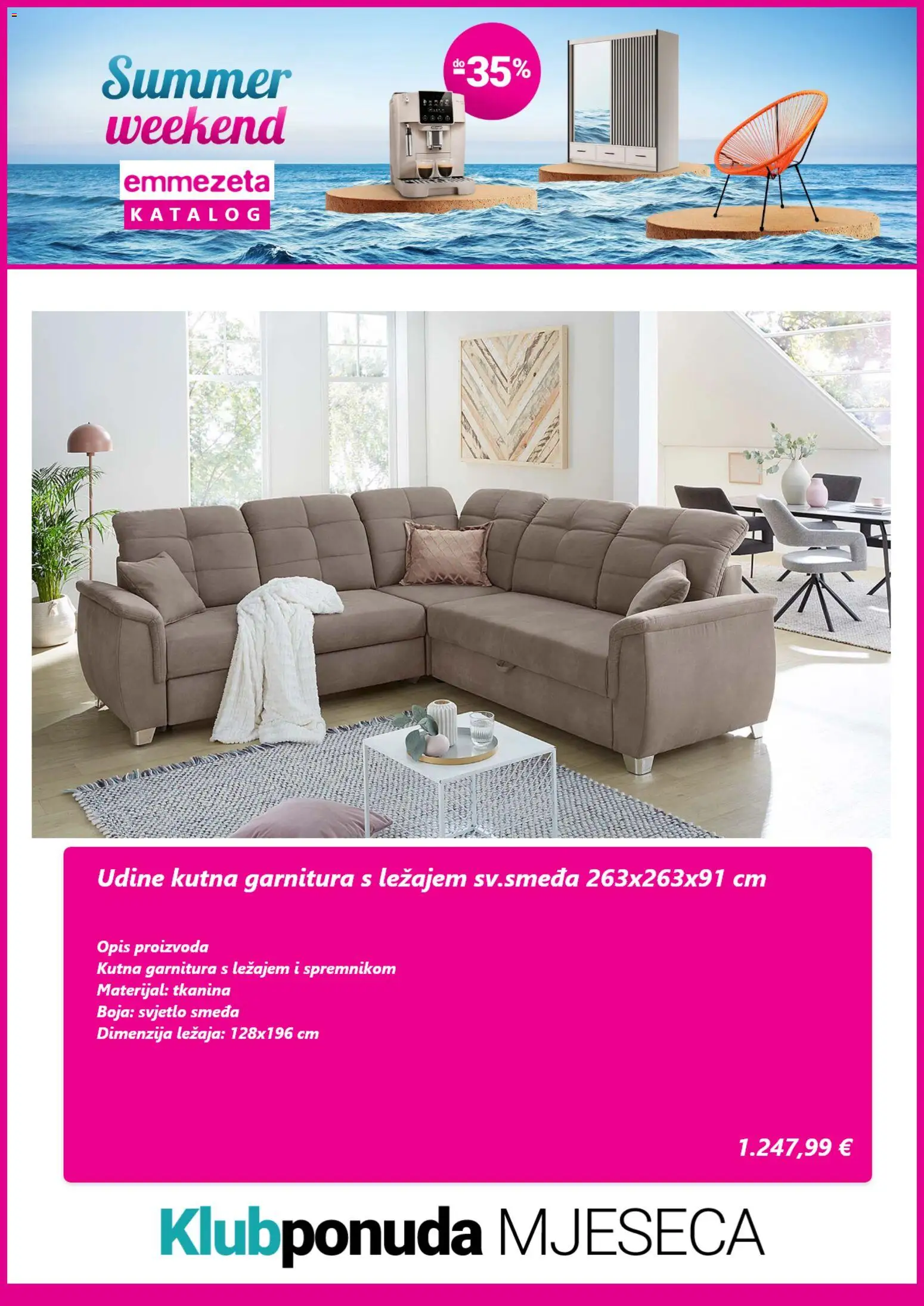 Emmezeta katalog akcija strana 5 – vrijedi od 3.8. do 5.8.2026.