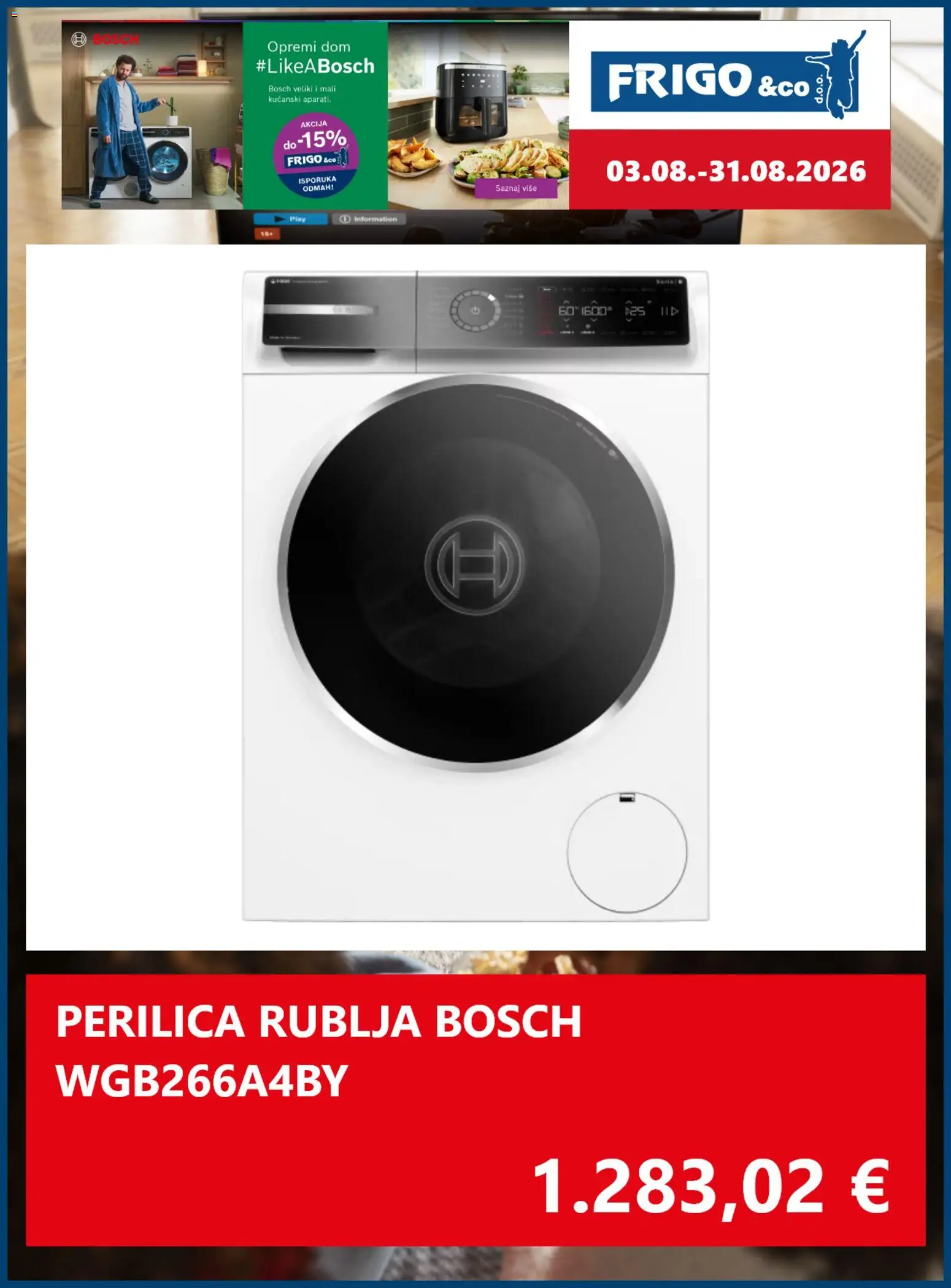 FRIGO & Co. katalog akcija strana 5 – vrijedi od 3.8. do 31.8.2026.