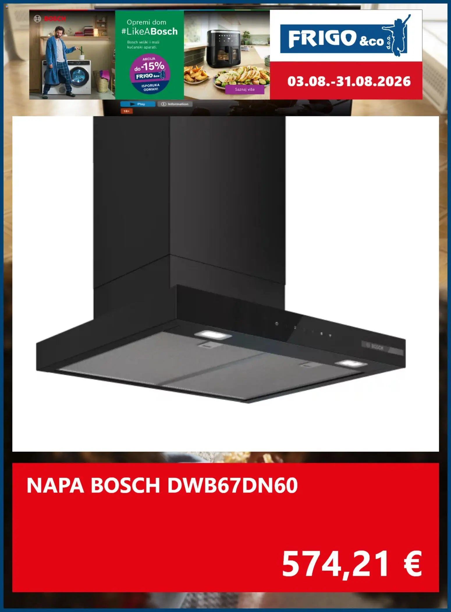 FRIGO & Co. katalog akcija strana 6 – vrijedi od 3.8. do 31.8.2026.