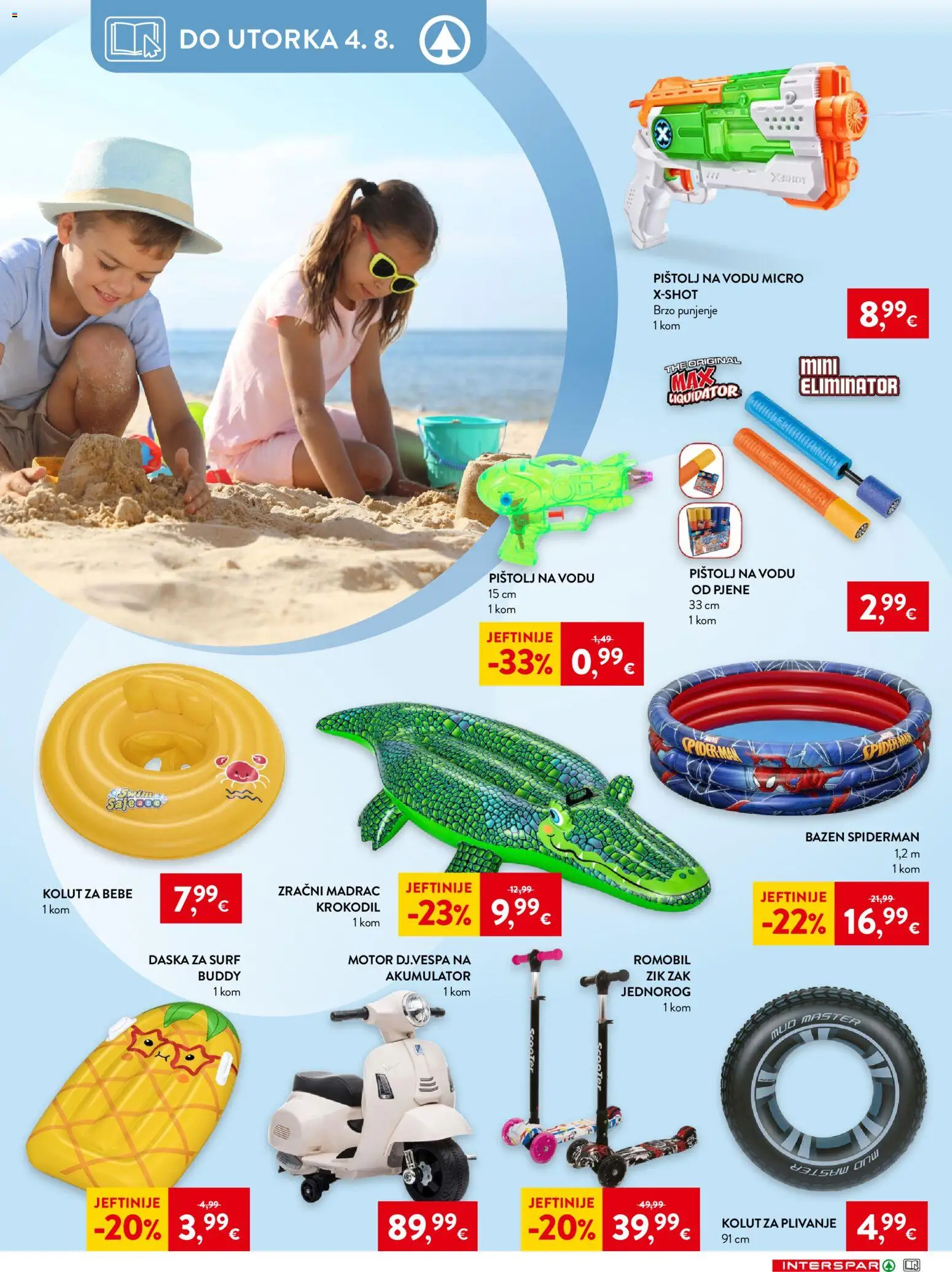 Interspar katalog akcija strana 10 – vrijedi od 27.5. do 4.8.2026.
