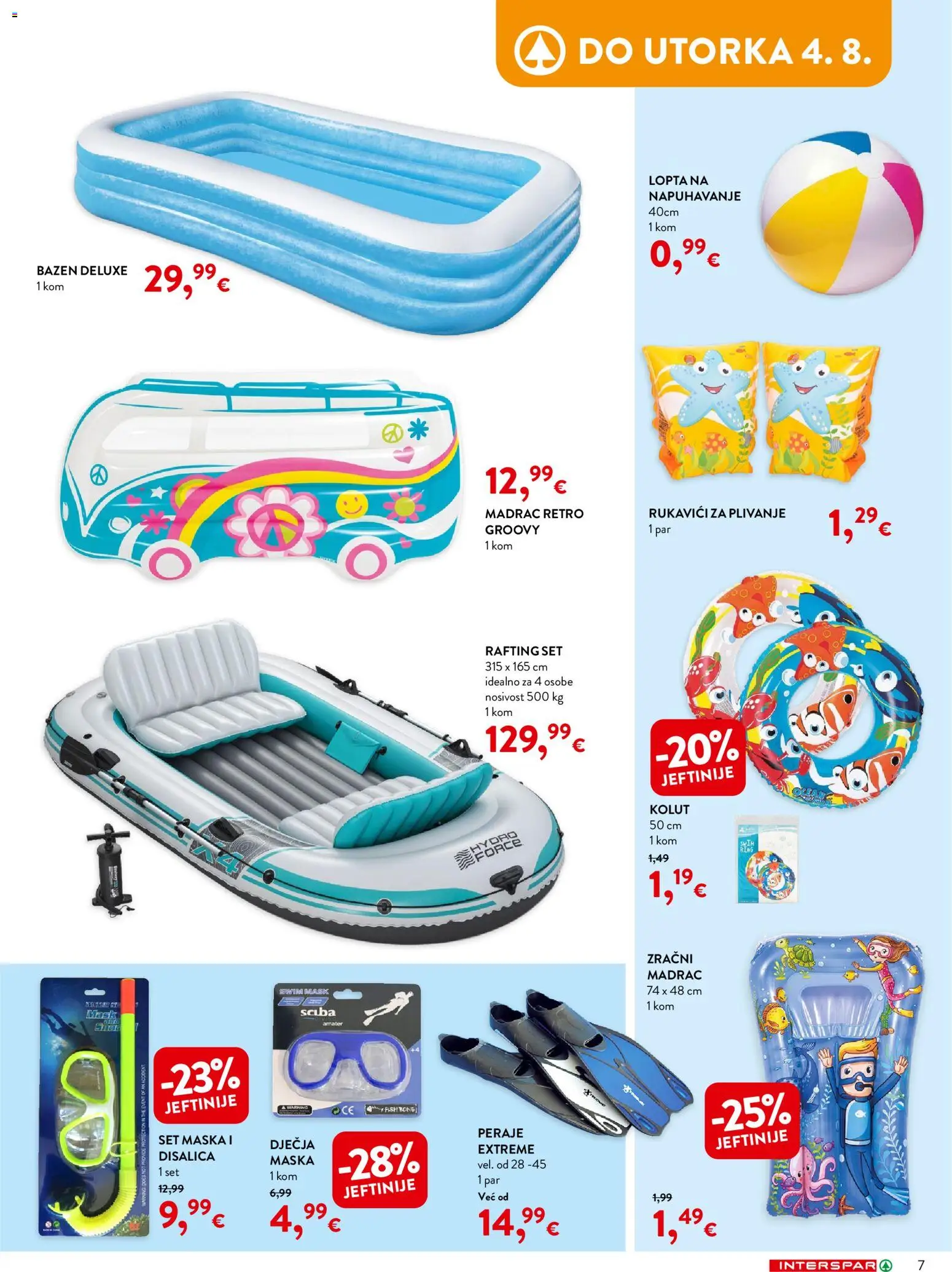 Interspar katalog akcija strana 11 – vrijedi od 27.5. do 4.8.2026.