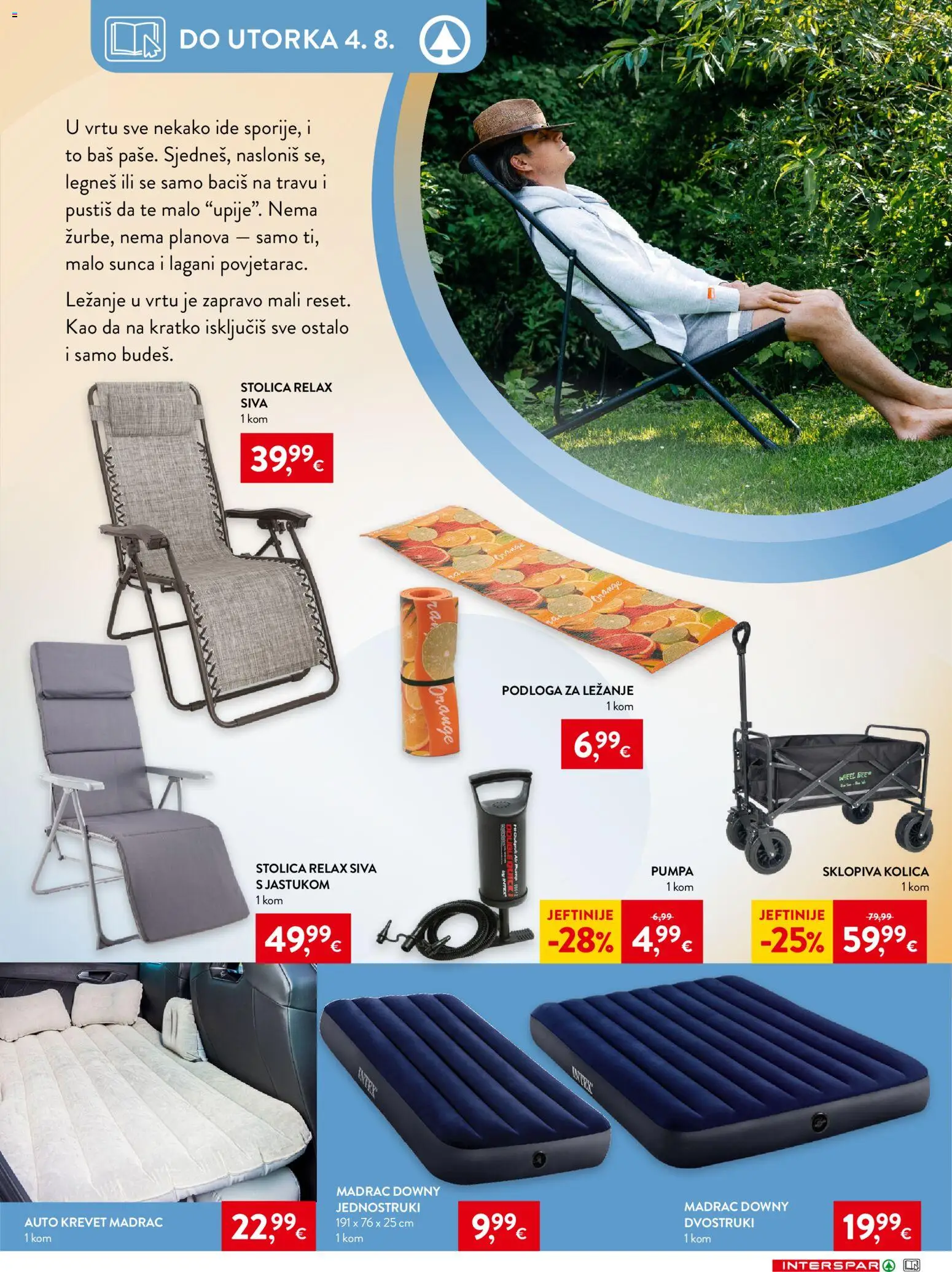 Interspar katalog akcija strana 13 – vrijedi od 27.5. do 4.8.2026.