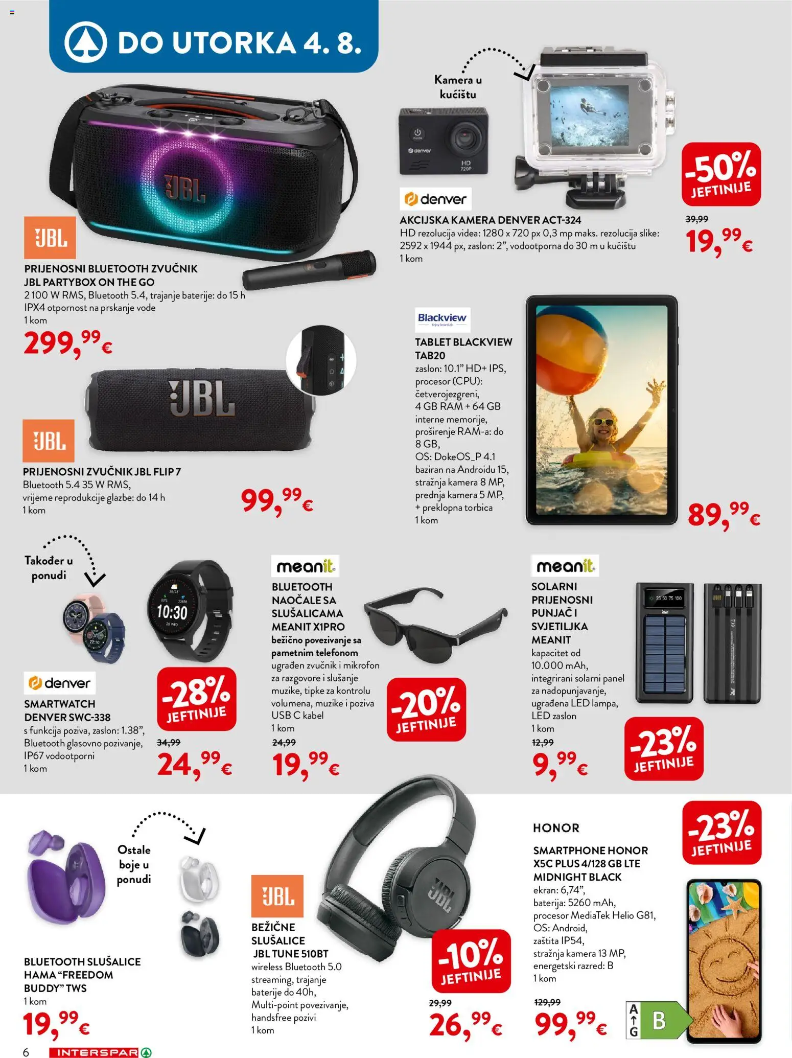 Interspar katalog akcija strana 15 – vrijedi od 27.5. do 4.8.2026.