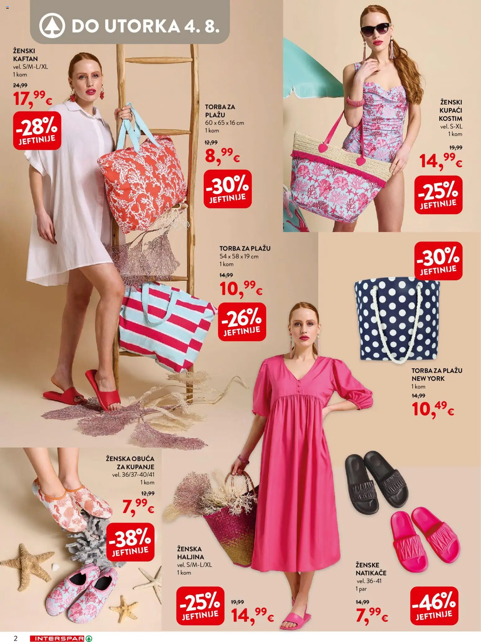 Interspar katalog akcija strana 2 – vrijedi od 27.5. do 4.8.2026.