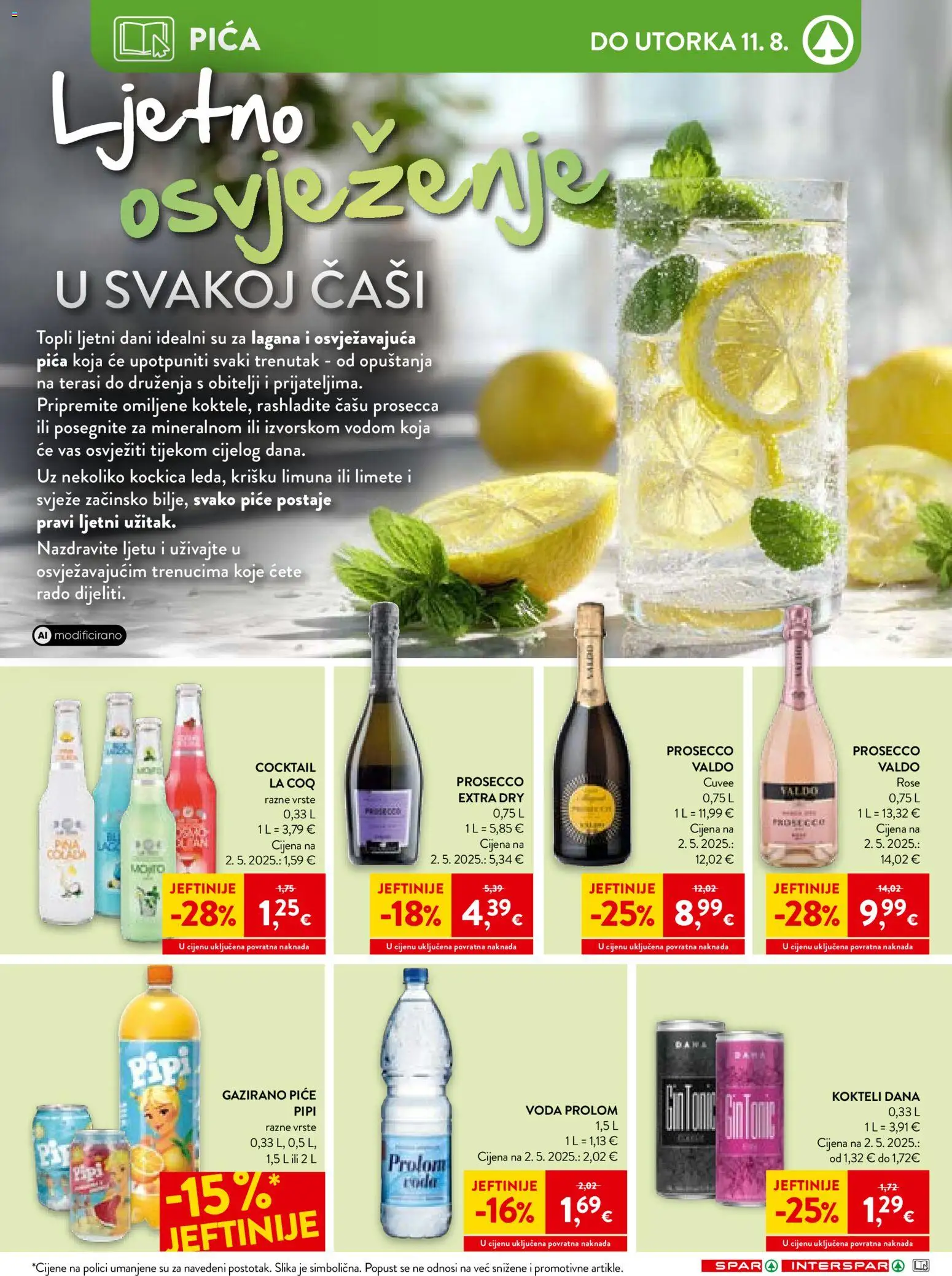 Interspar katalog akcija strana 21 – vrijedi od 4.8. do 11.8.2026.