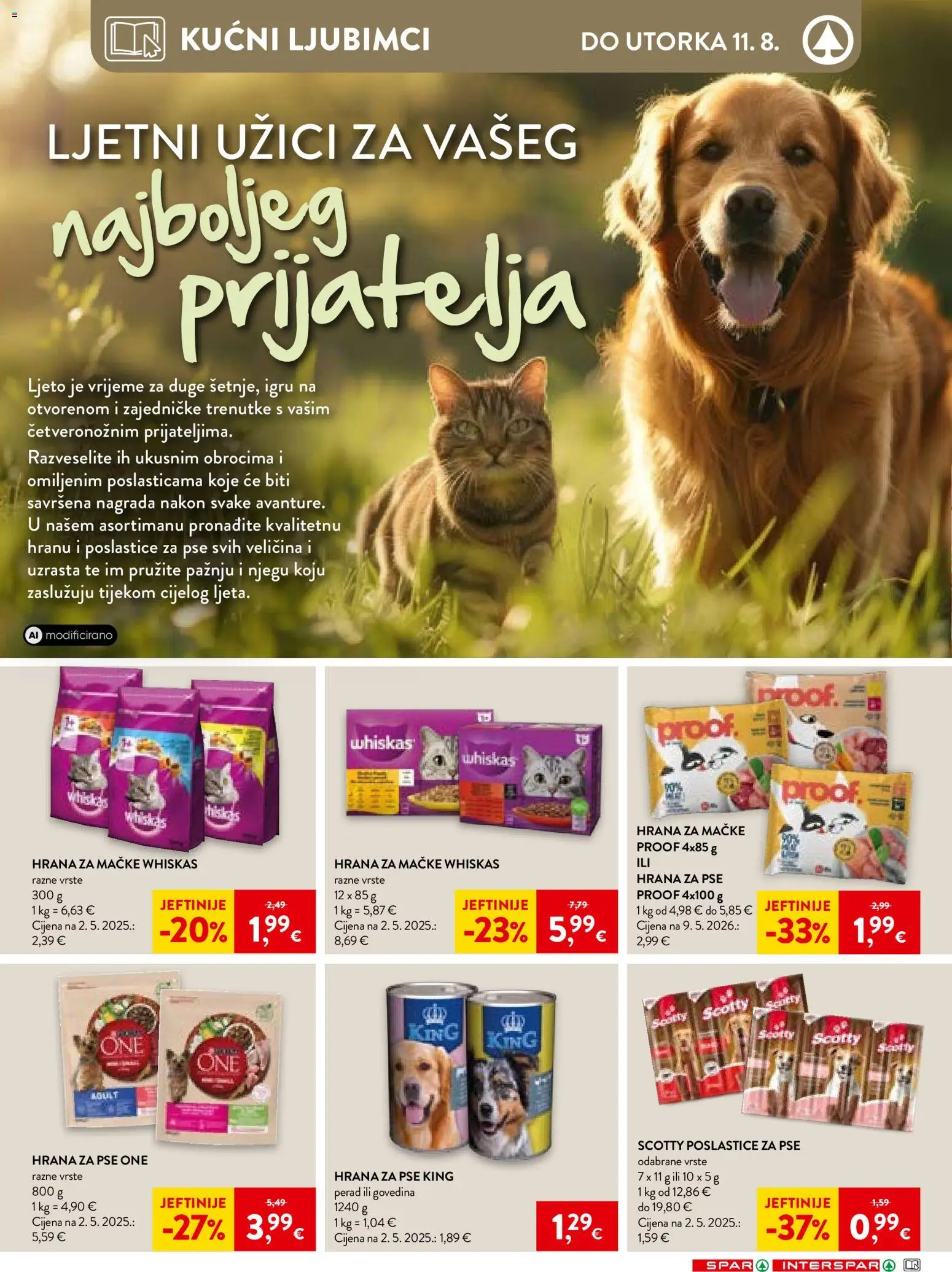 Interspar katalog akcija strana 28 – vrijedi od 4.8. do 11.8.2026.