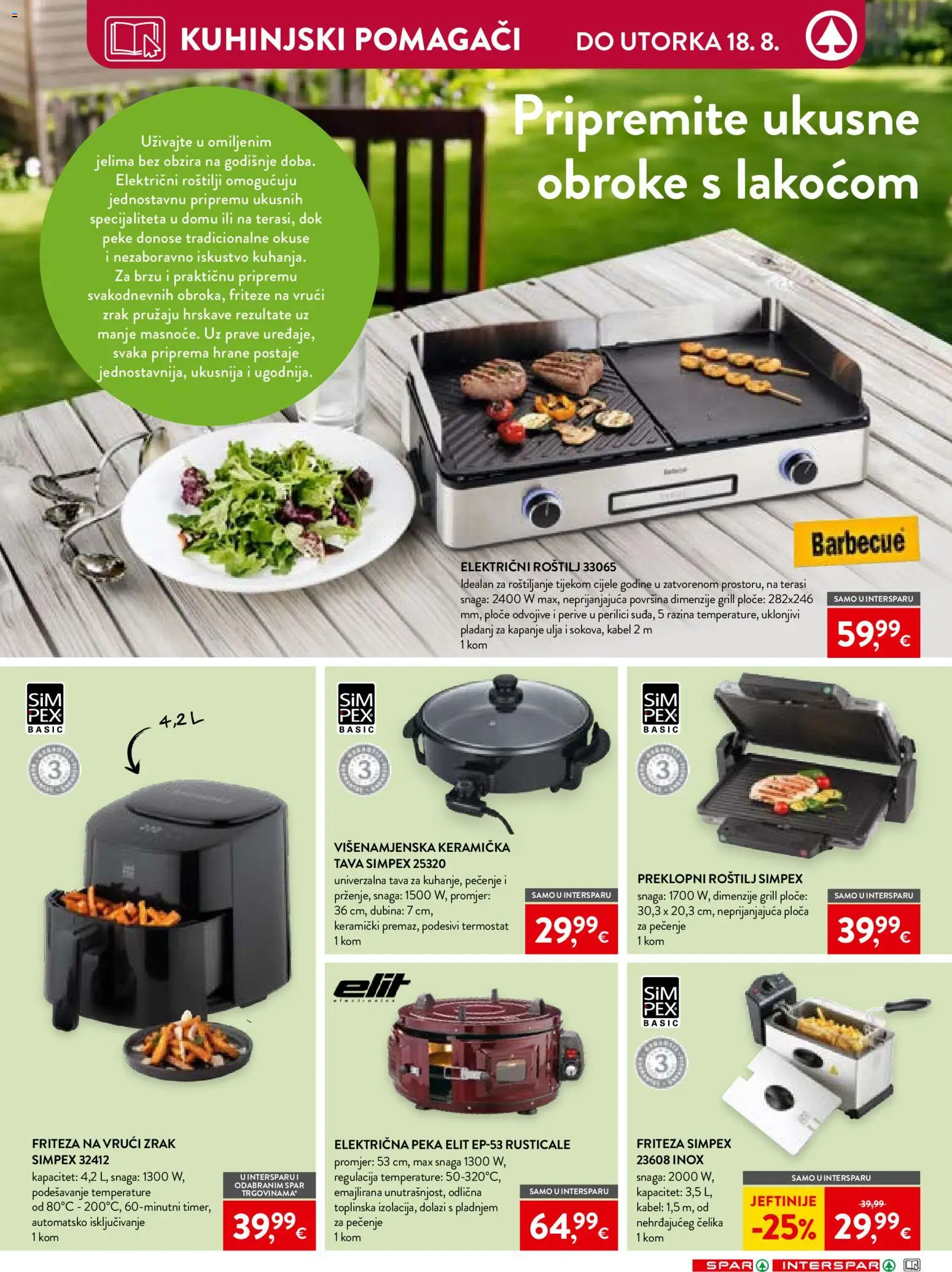 Interspar katalog akcija strana 30 – vrijedi od 4.8. do 11.8.2026.