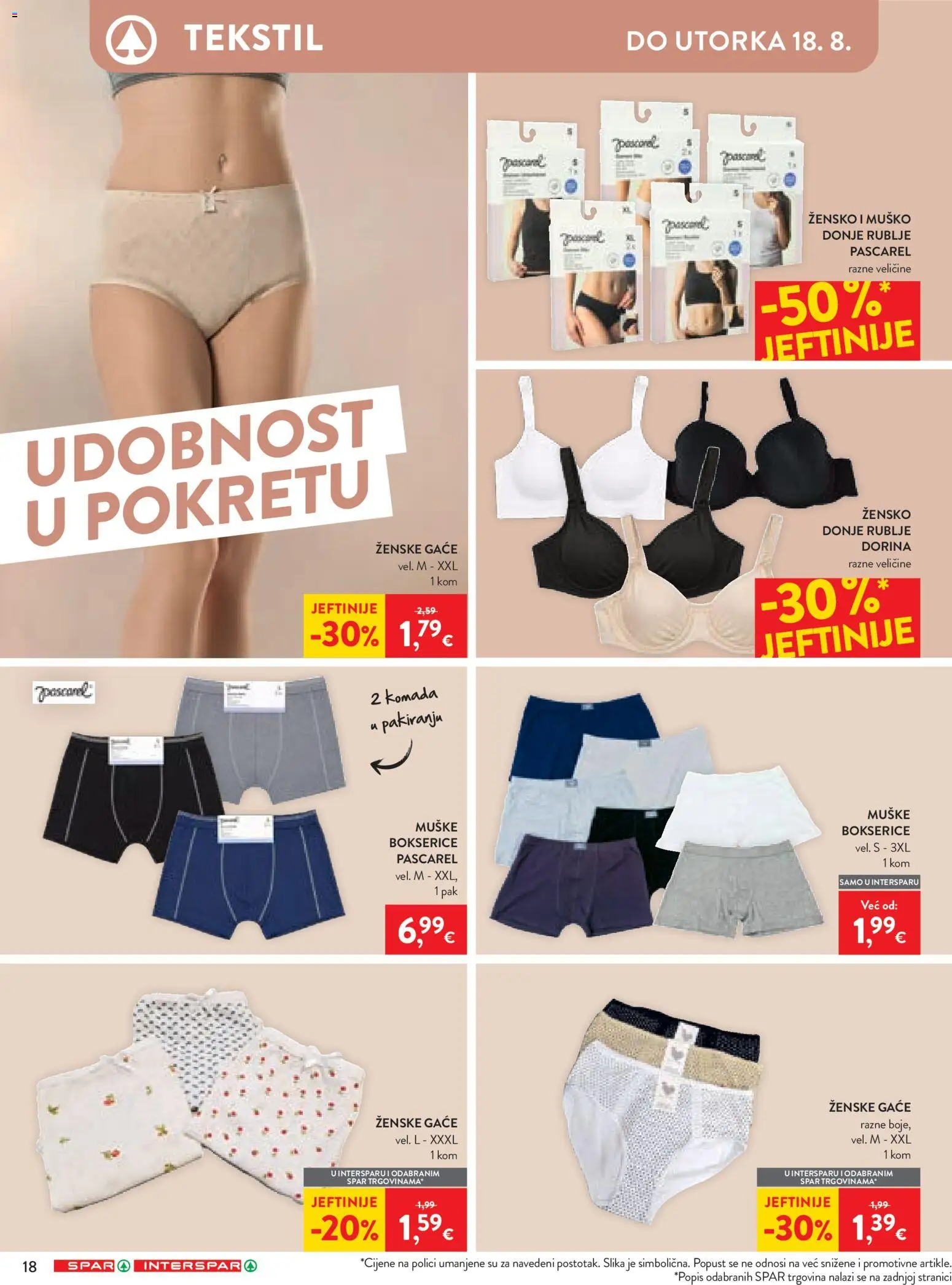 Interspar katalog akcija strana 32 – vrijedi od 4.8. do 11.8.2026.