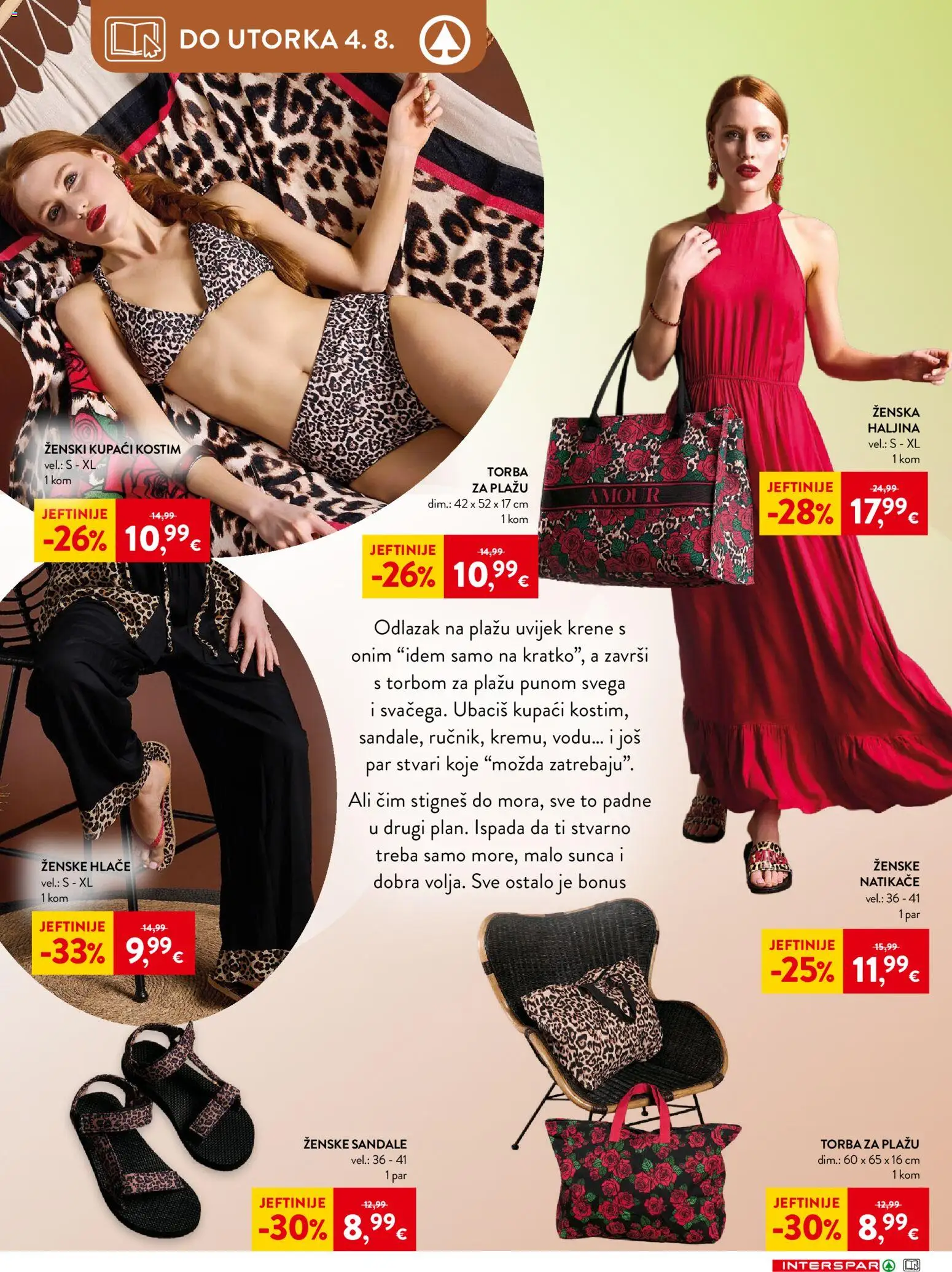 Interspar katalog akcija strana 4 – vrijedi od 27.5. do 4.8.2026.