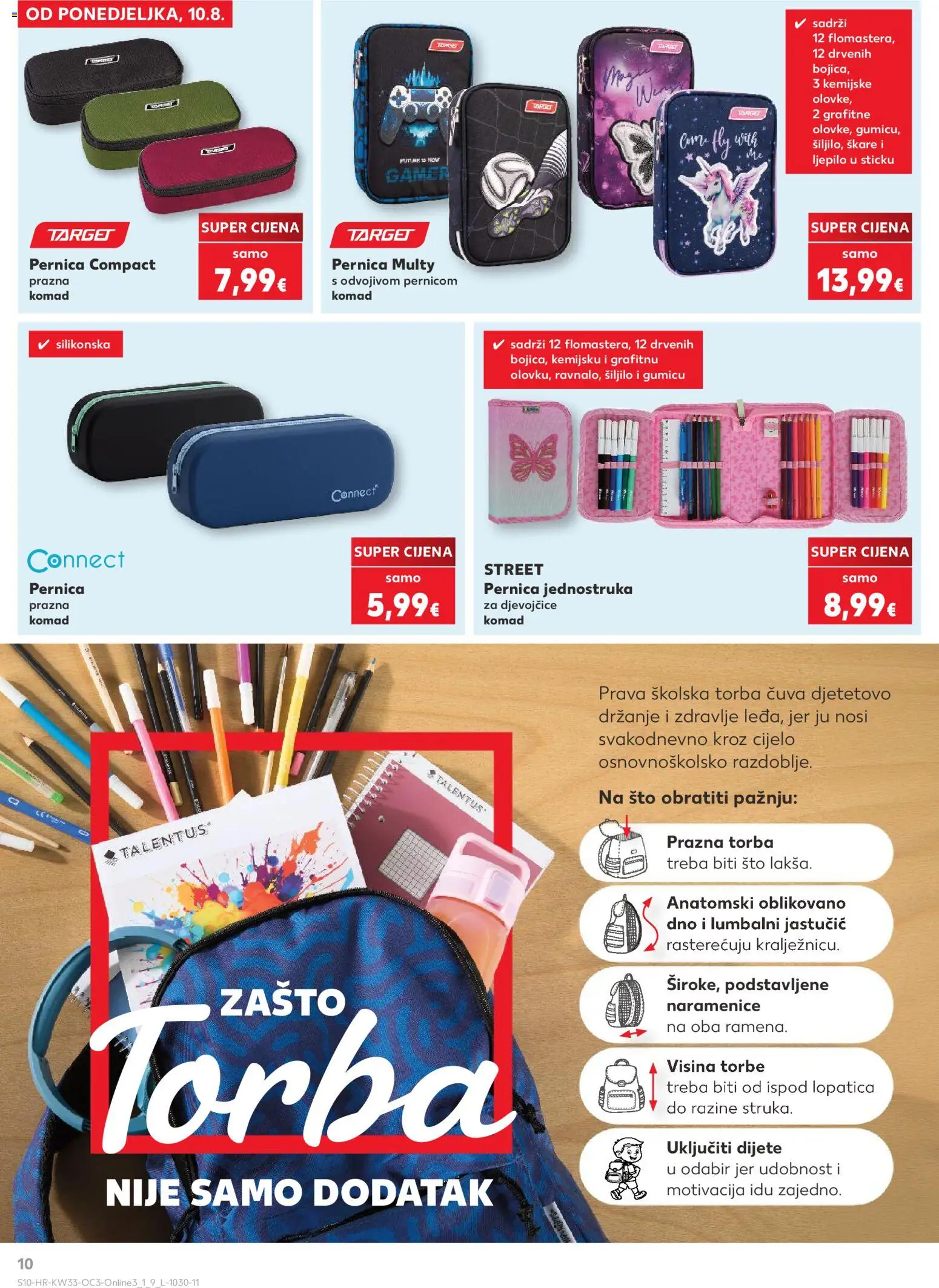 Kaufland katalog akcija strana 10 – vrijedi od 10.8. do 31.8.2026.