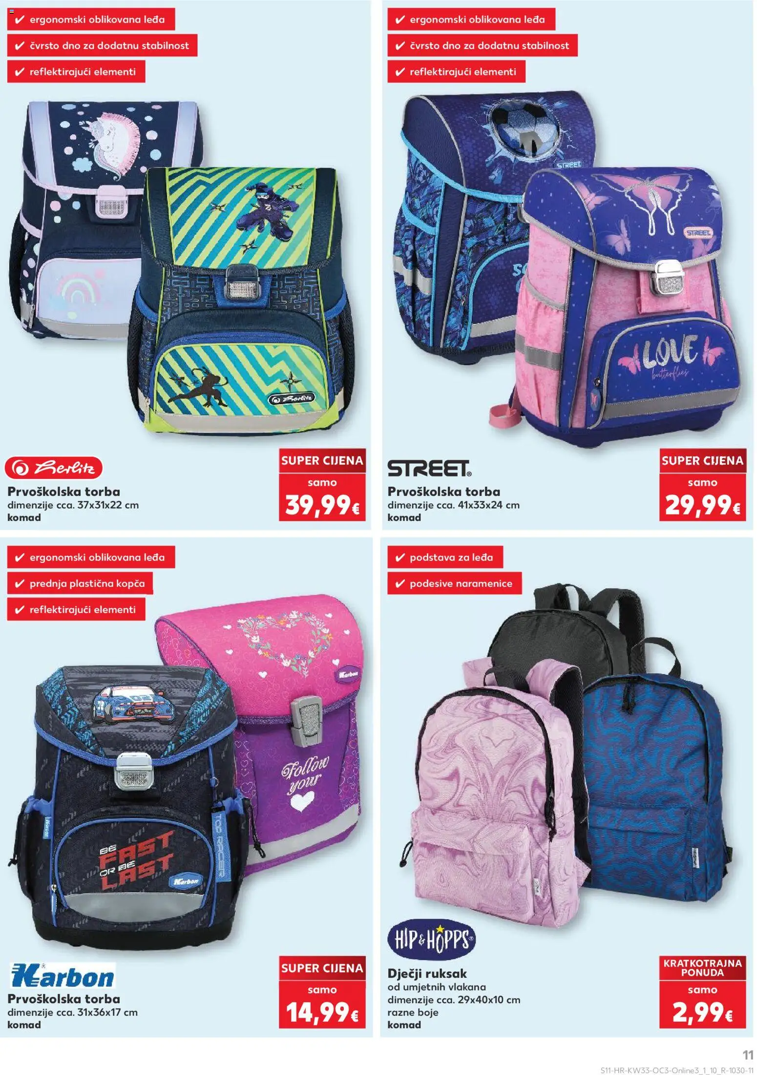 Kaufland katalog akcija strana 11 – vrijedi od 10.8. do 31.8.2026.