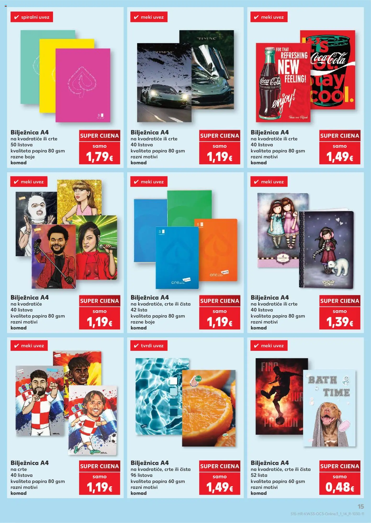 Kaufland katalog akcija strana 15 – vrijedi od 10.8. do 31.8.2026.