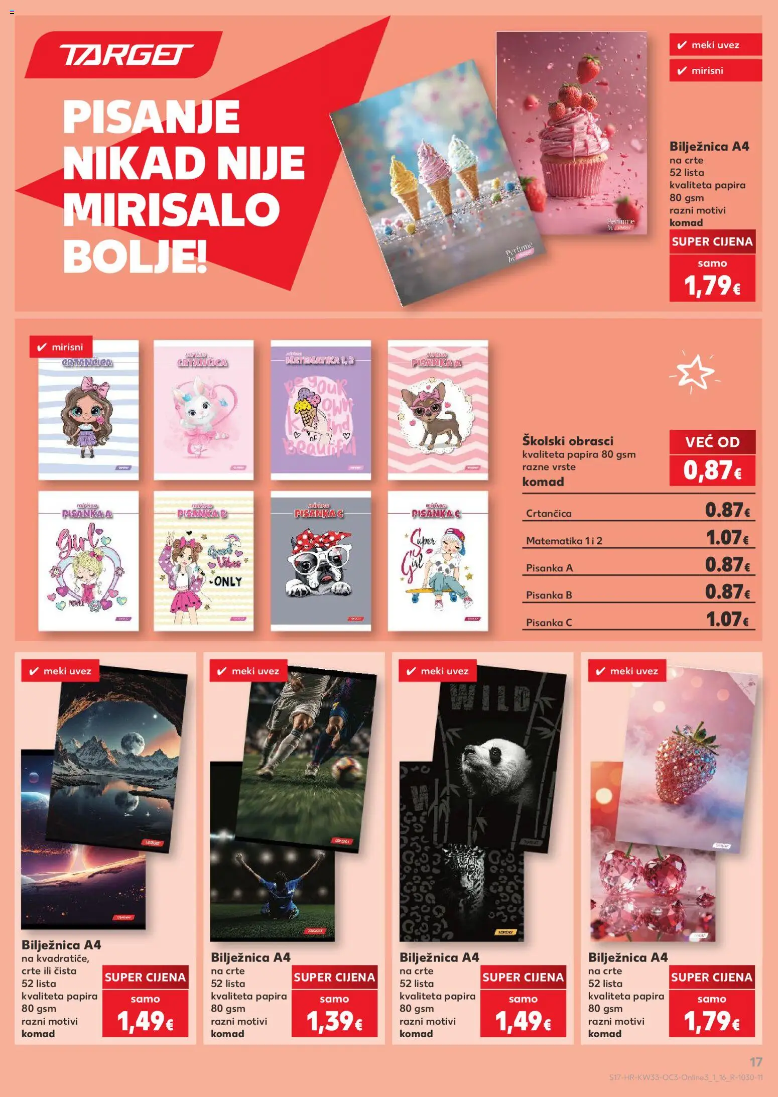 Kaufland katalog akcija strana 17 – vrijedi od 10.8. do 31.8.2026.