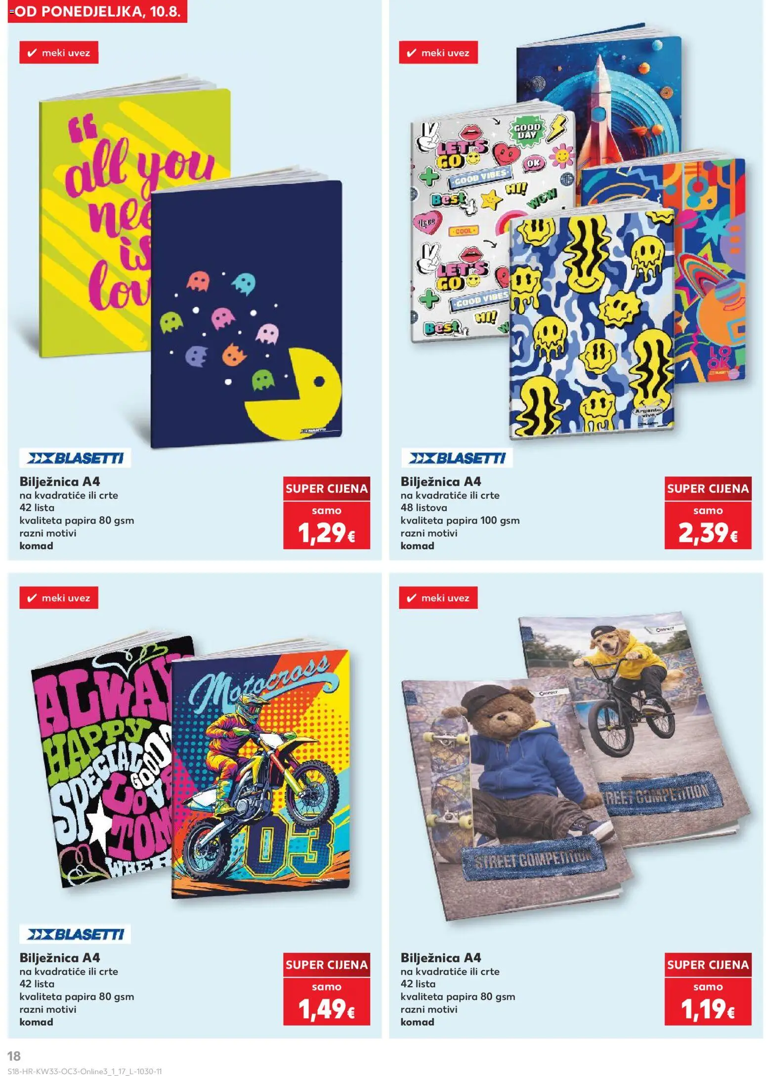Kaufland katalog akcija strana 18 – vrijedi od 10.8. do 31.8.2026.