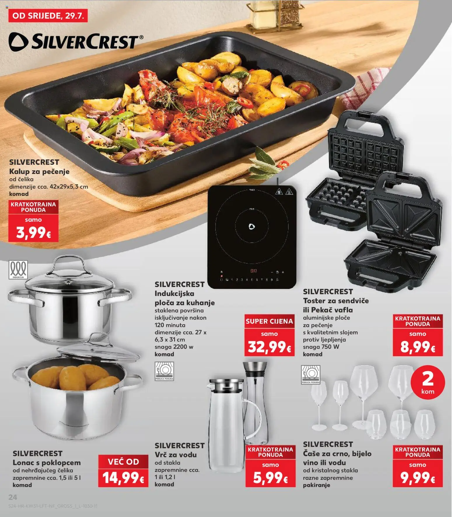 Kaufland katalog akcija strana 24 – vrijedi od 29.7. do 5.8.2026.