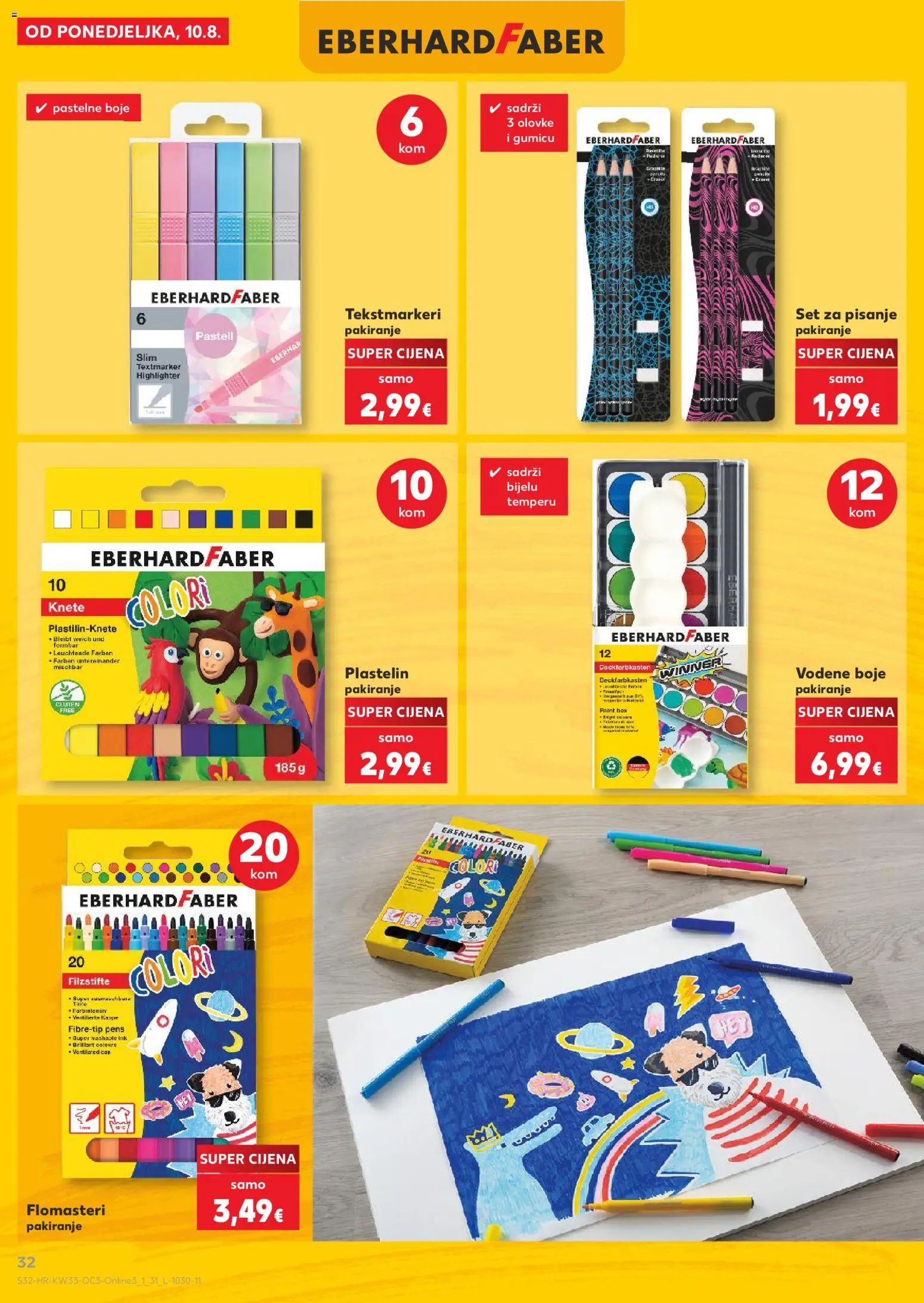 Kaufland katalog akcija strana 32 – vrijedi od 10.8. do 31.8.2026.