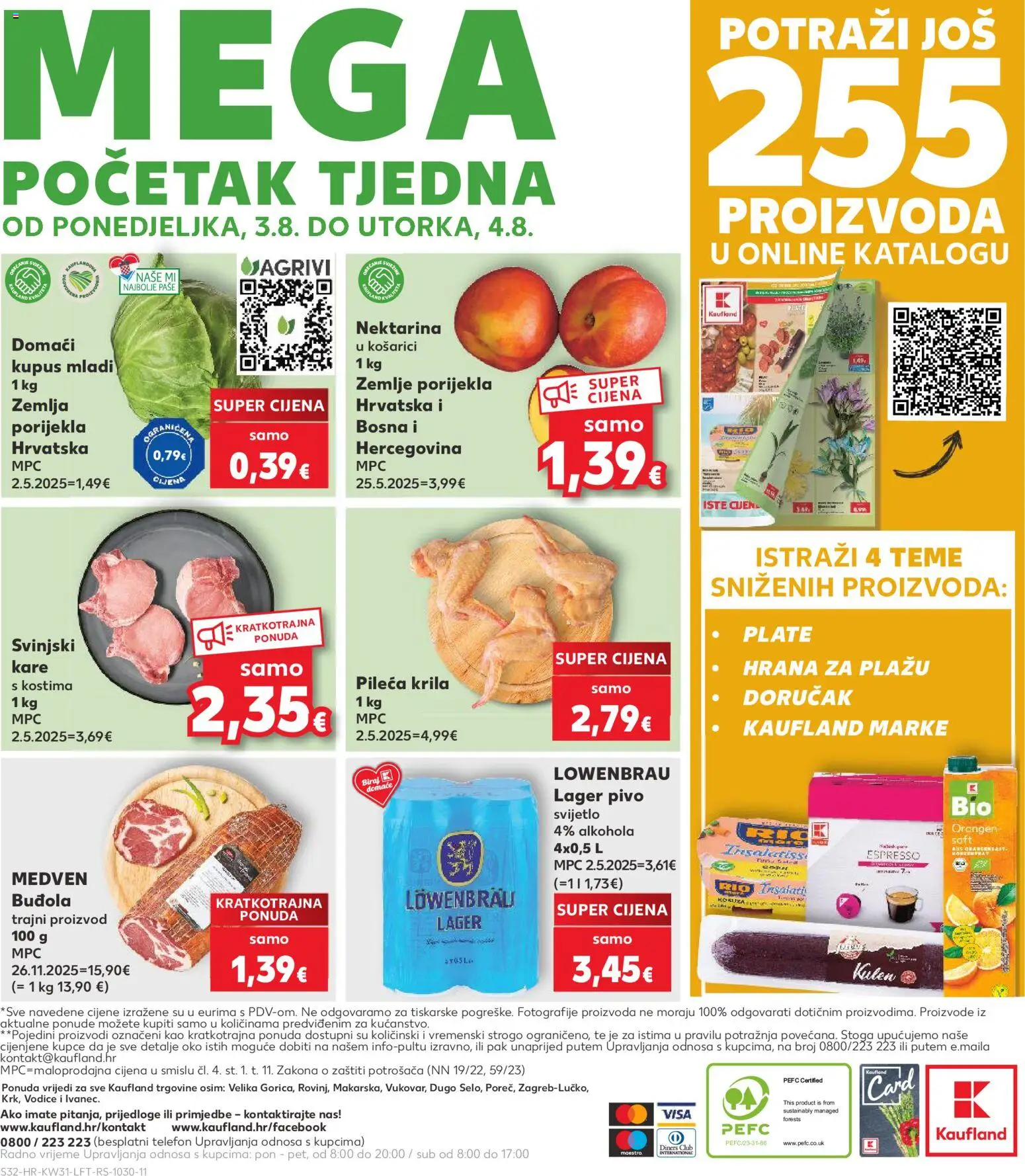 Kaufland katalog akcija strana 32 – vrijedi od 29.7. do 5.8.2026.
