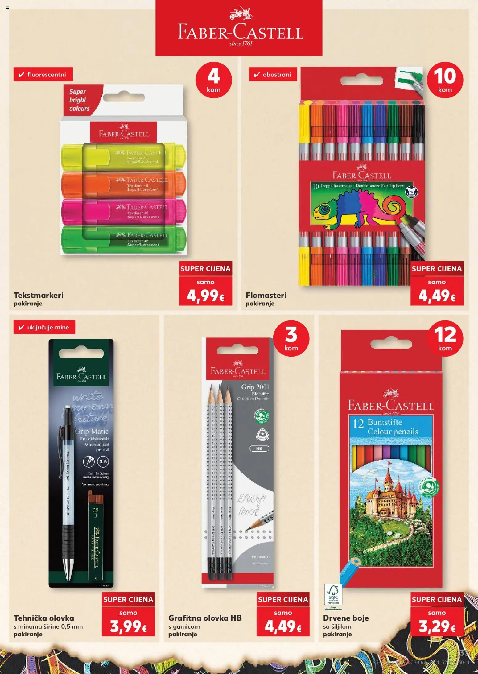 Kaufland katalog akcija strana 33 – vrijedi od 10.8. do 31.8.2026.