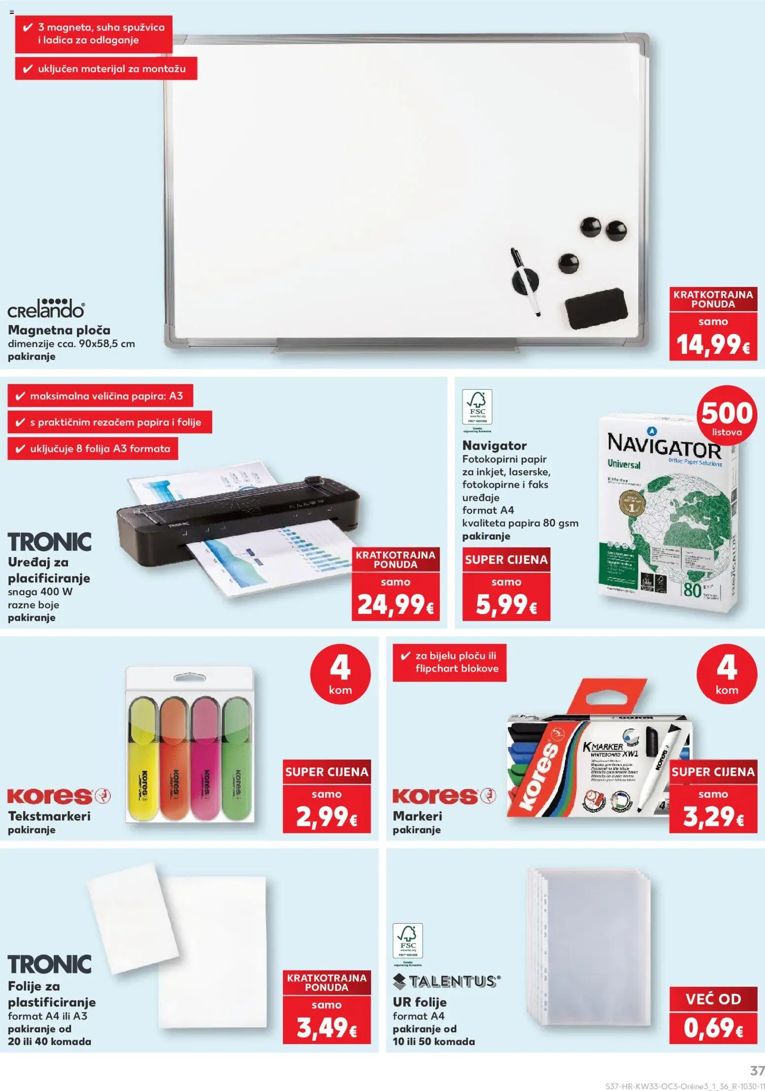 Kaufland katalog akcija strana 37 – vrijedi od 10.8. do 31.8.2026.