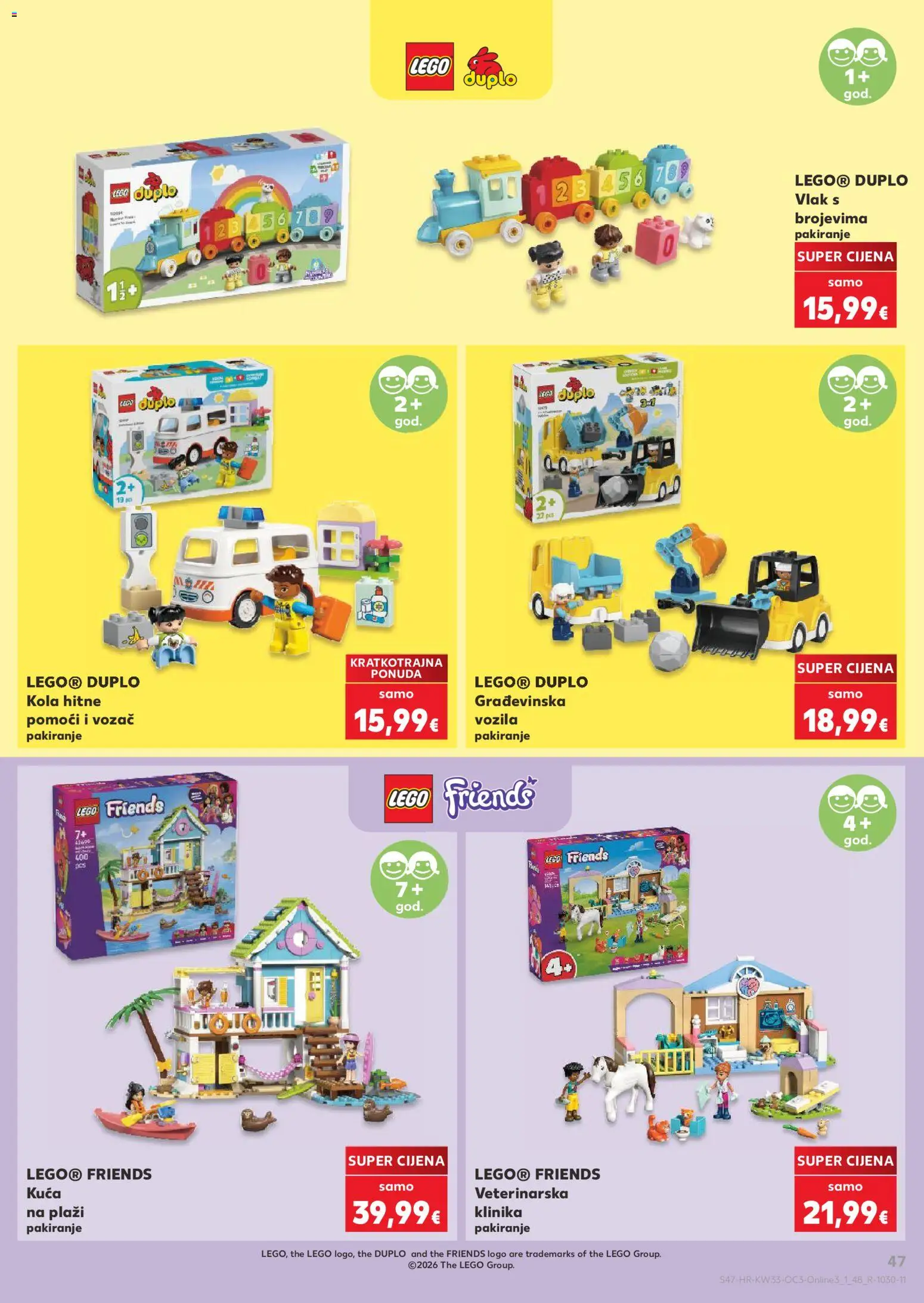 Kaufland katalog akcija strana 47 – vrijedi od 10.8. do 31.8.2026.