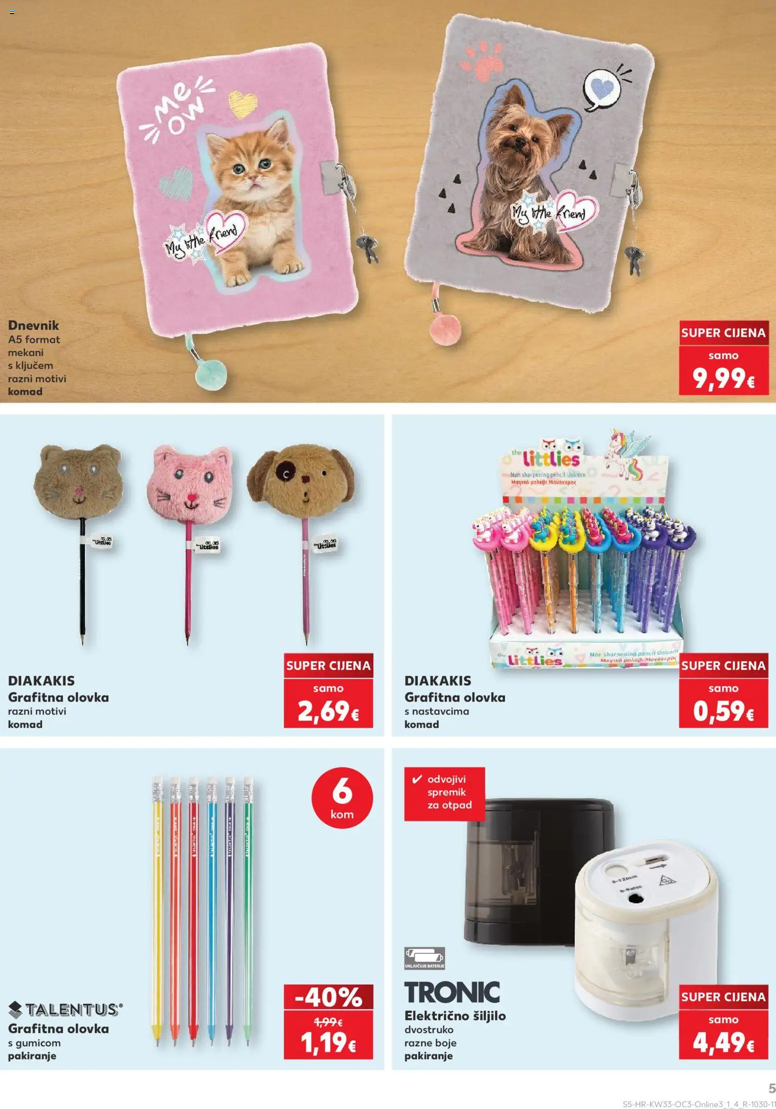 Kaufland katalog akcija strana 5 – vrijedi od 10.8. do 31.8.2026.