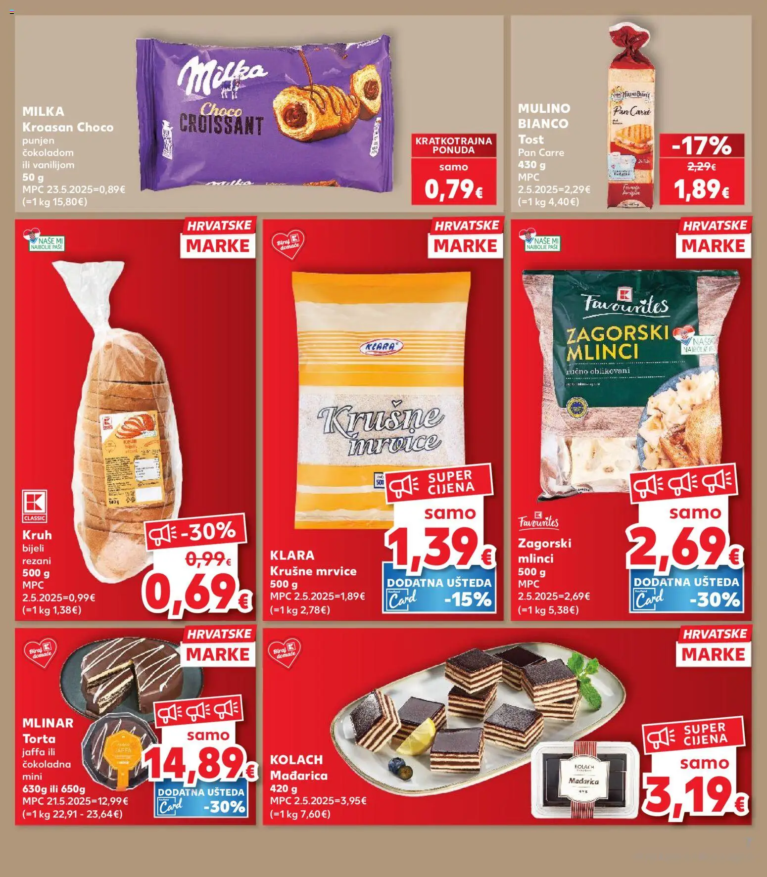 Kaufland katalog akcija strana 7 – vrijedi od 29.7. do 5.8.2026.