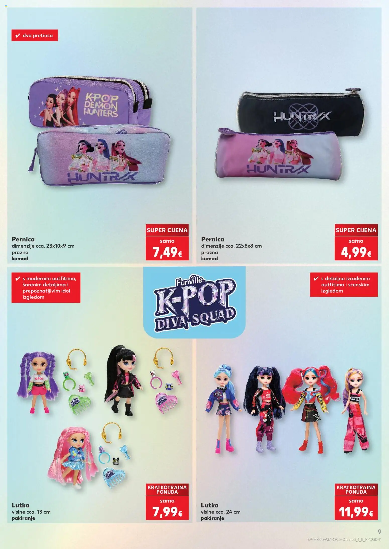 Kaufland katalog akcija strana 9 – vrijedi od 10.8. do 31.8.2026.