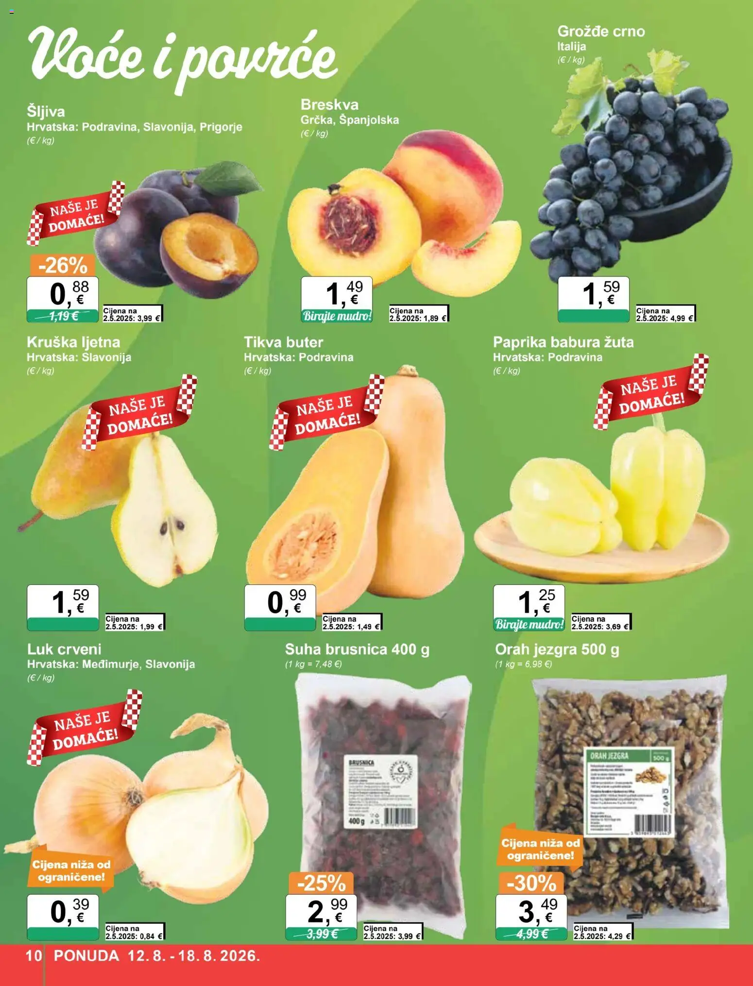 KTC katalog akcija strana 10 – vrijedi od 12.8. do 18.8.2026.